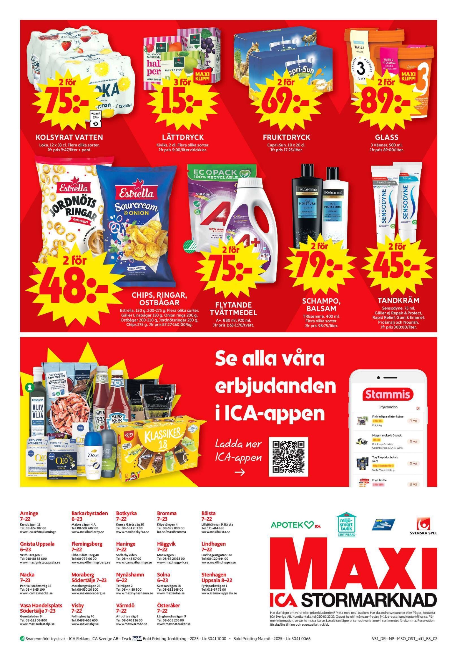 ica-maxi - ICA Maxi-reklambladet giltigt från 28/07 - 03/08 - page: 10