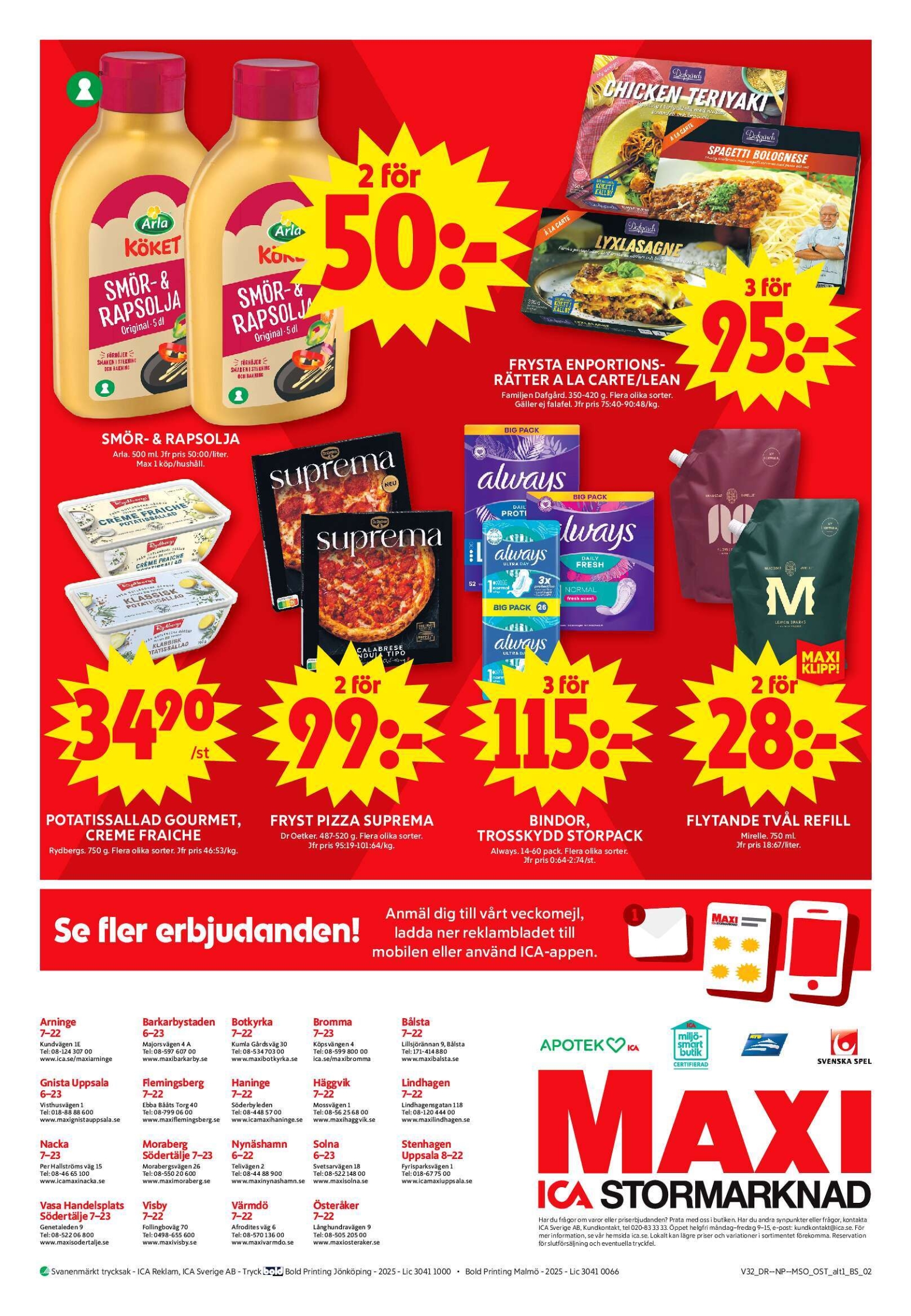 ica-maxi - ICA Maxi-reklambladet giltigt från 04/08 - 10/08 - page: 12
