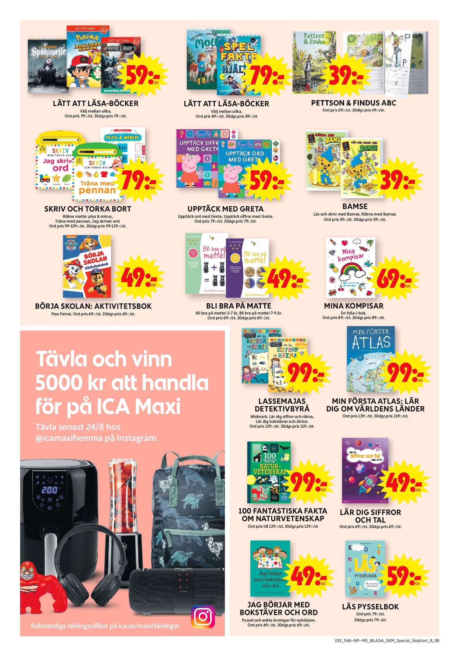 ica-maxi - ICA Maxi-reklambladet giltigt från 11/08 - 17/08 - page: 22