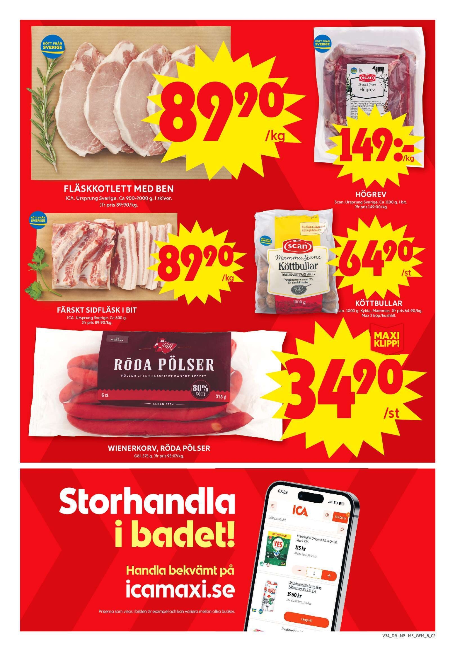 ica-maxi - ICA Maxi-reklambladet giltigt från 18/08 - 24/08 - page: 4