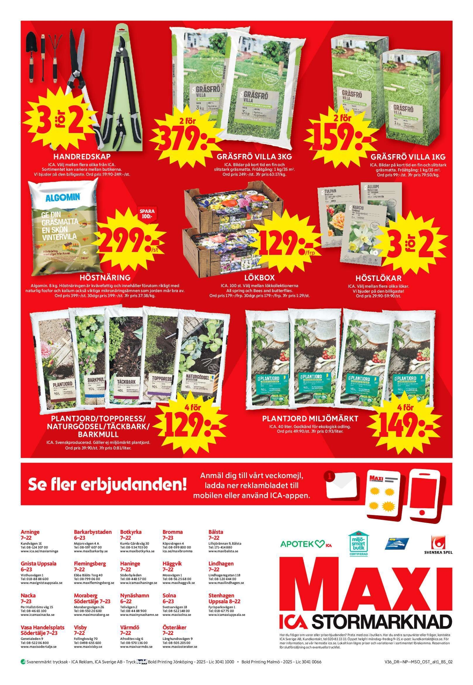 ica-maxi - ICA Maxi-reklambladet giltigt från 01/09 - 07/09 - page: 14