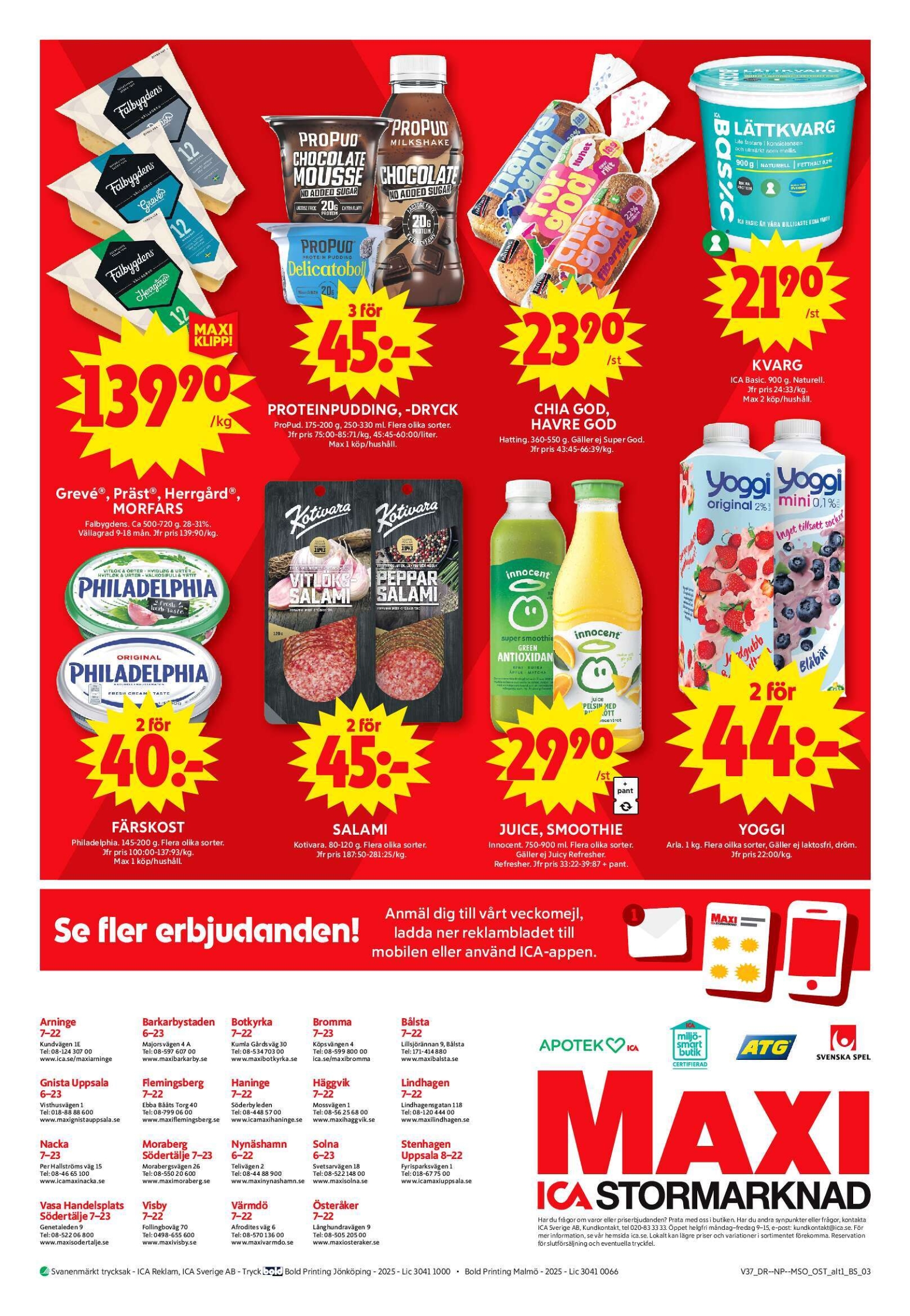 ica-maxi - ICA Maxi-reklambladet giltigt från 08/09 - 14/09 - page: 12
