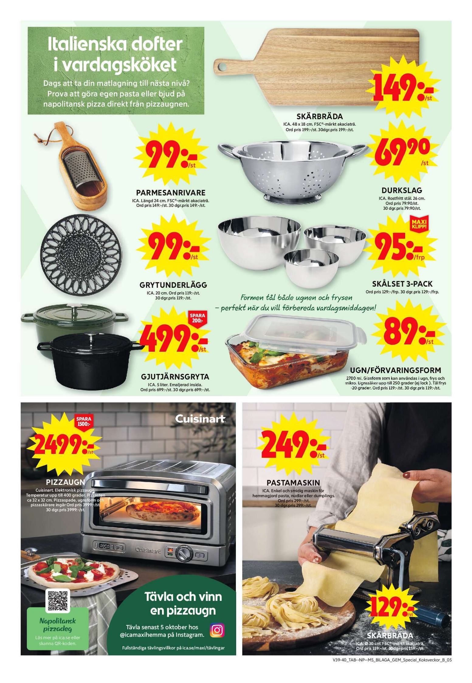 ica-maxi - ICA Maxi-reklambladet giltigt från 22/09 - 28/09 - page: 25