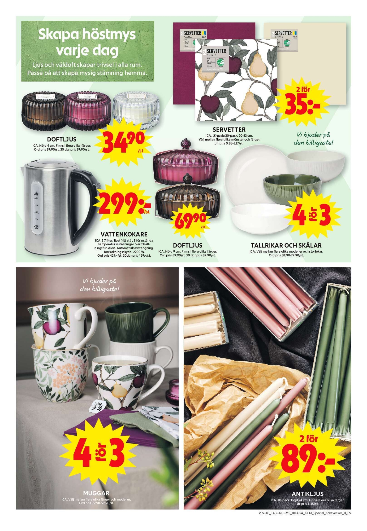 ica-maxi - ICA Maxi-reklambladet giltigt från 22/09 - 28/09 - page: 29