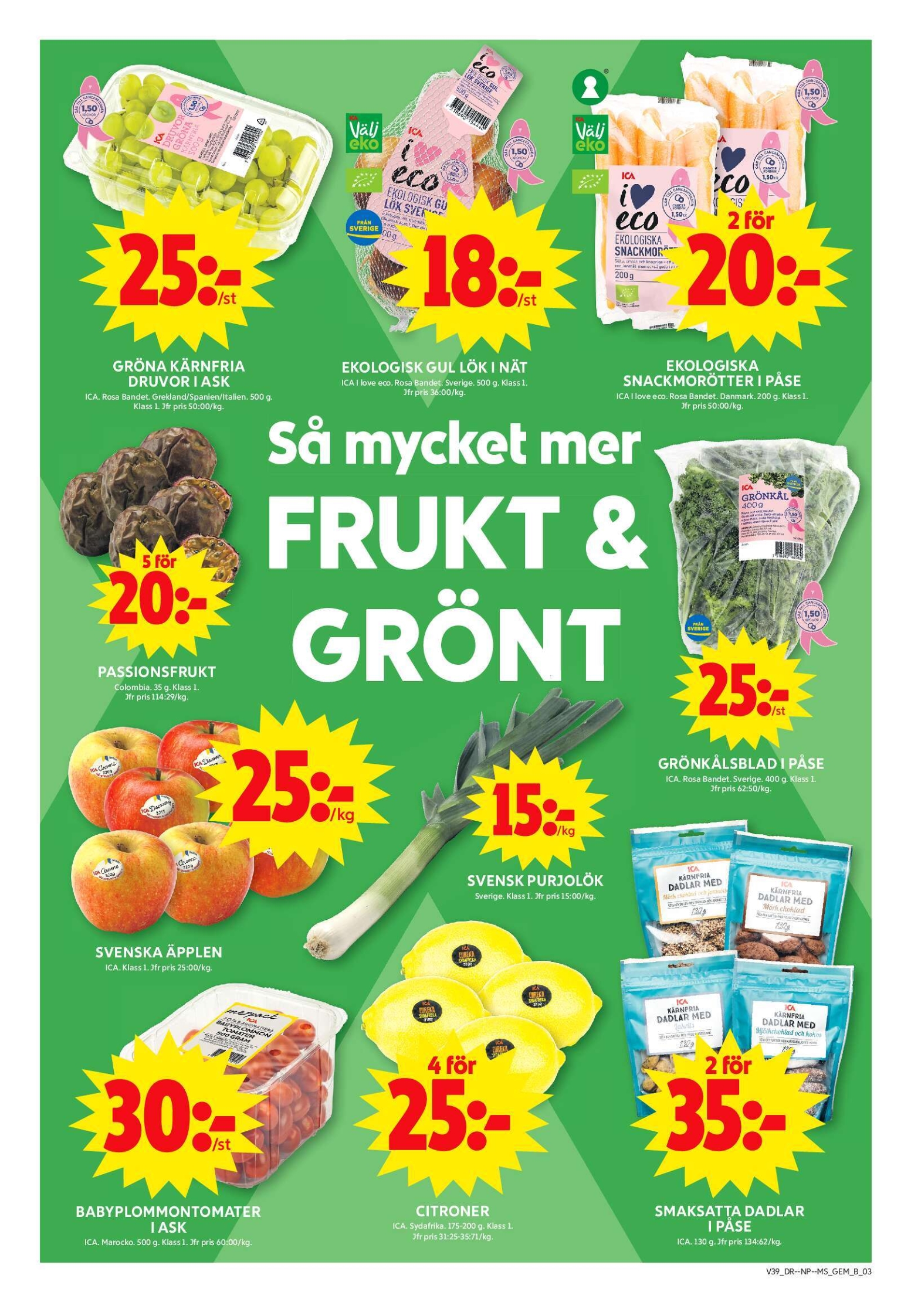 ica-maxi - ICA Maxi-reklambladet giltigt från 22/09 - 28/09 - page: 3