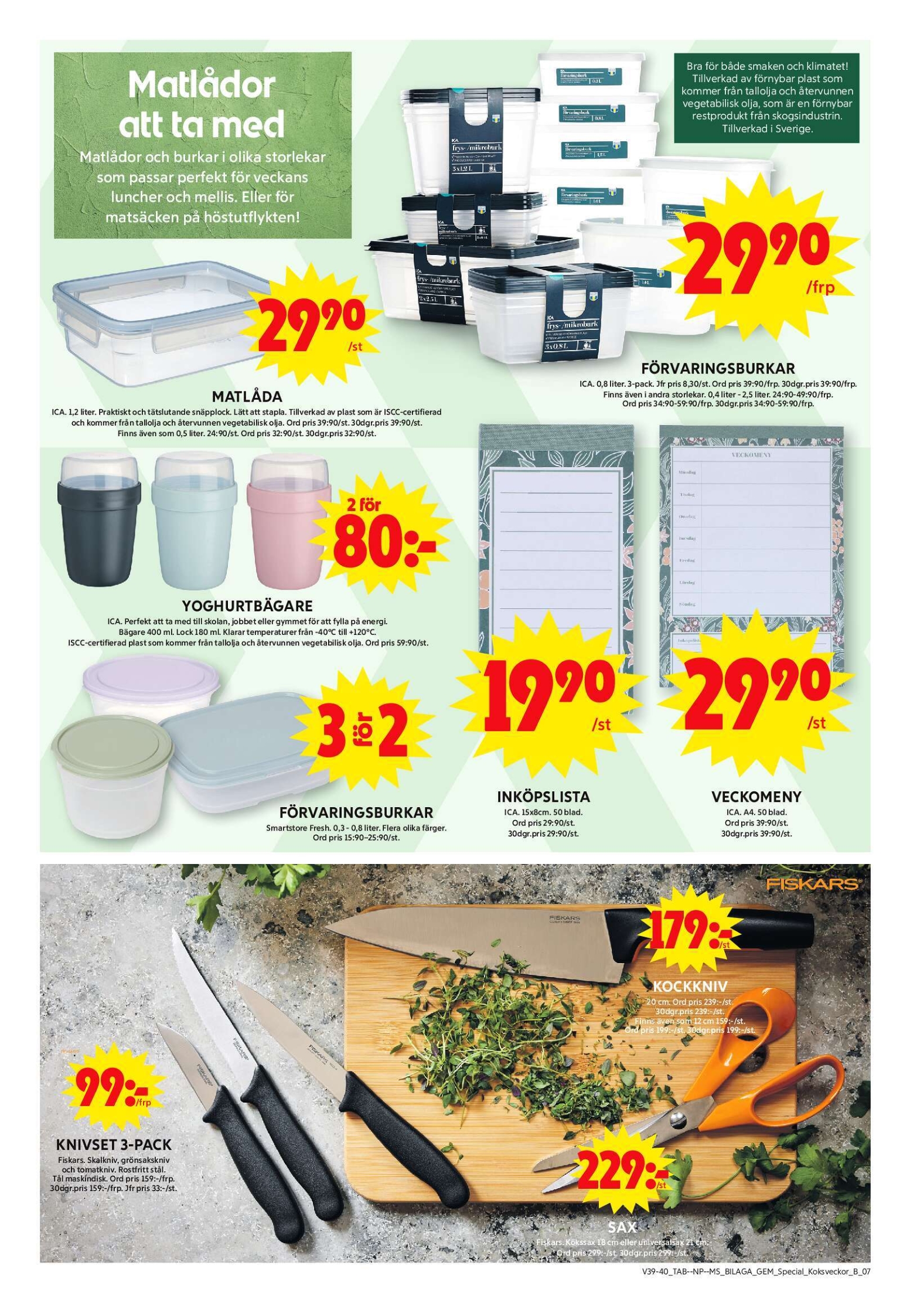 ica-maxi - ICA Maxi-reklambladet giltigt från 22/09 - 28/09 - page: 27