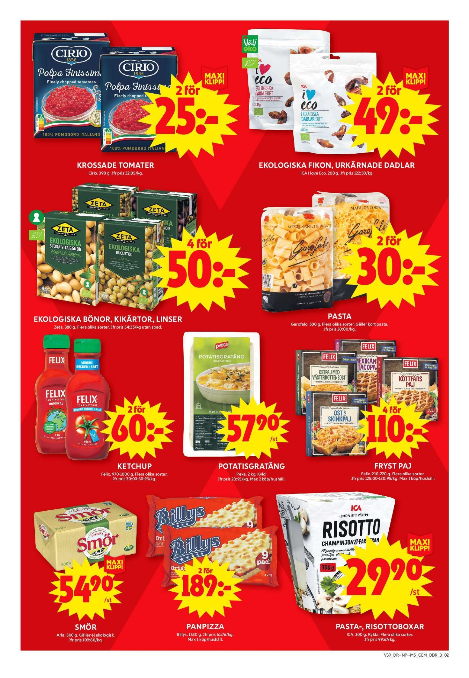 ica-maxi - ICA Maxi-reklambladet giltigt från 22/09 - 28/09 - page: 7