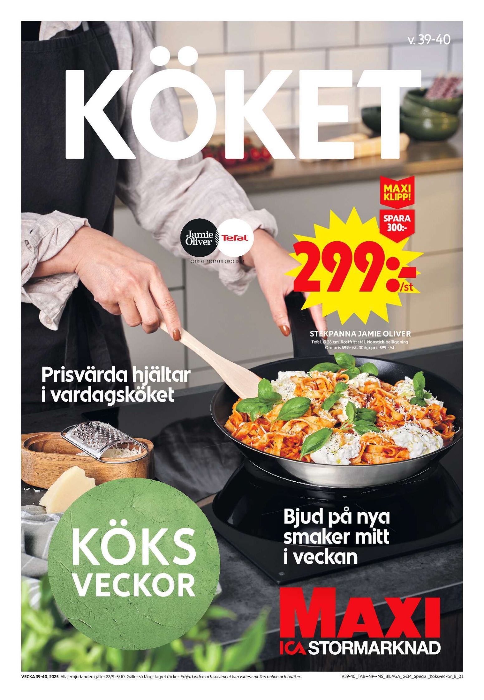 ica-maxi - ICA Maxi-reklambladet giltigt från 22/09 - 28/09 - page: 21