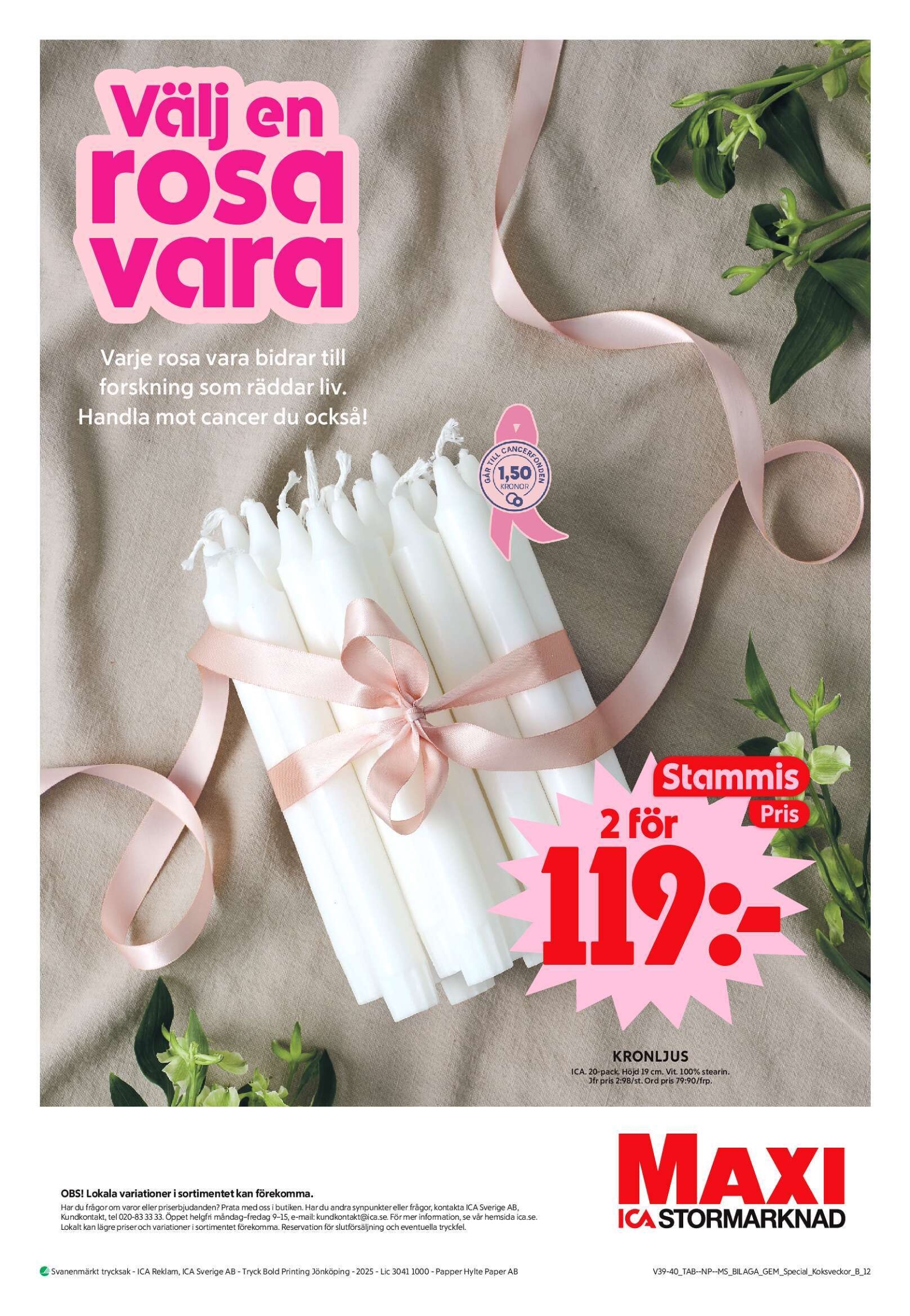 ica-maxi - ICA Maxi-reklambladet giltigt från 22/09 - 28/09 - page: 32
