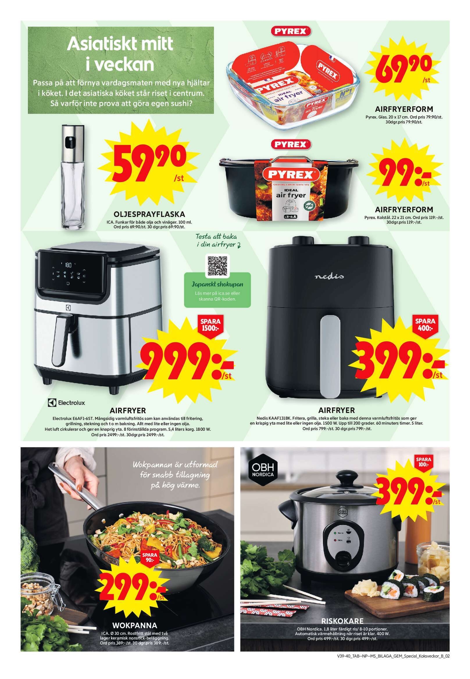 ica-maxi - ICA Maxi-reklambladet giltigt från 22/09 - 28/09 - page: 22