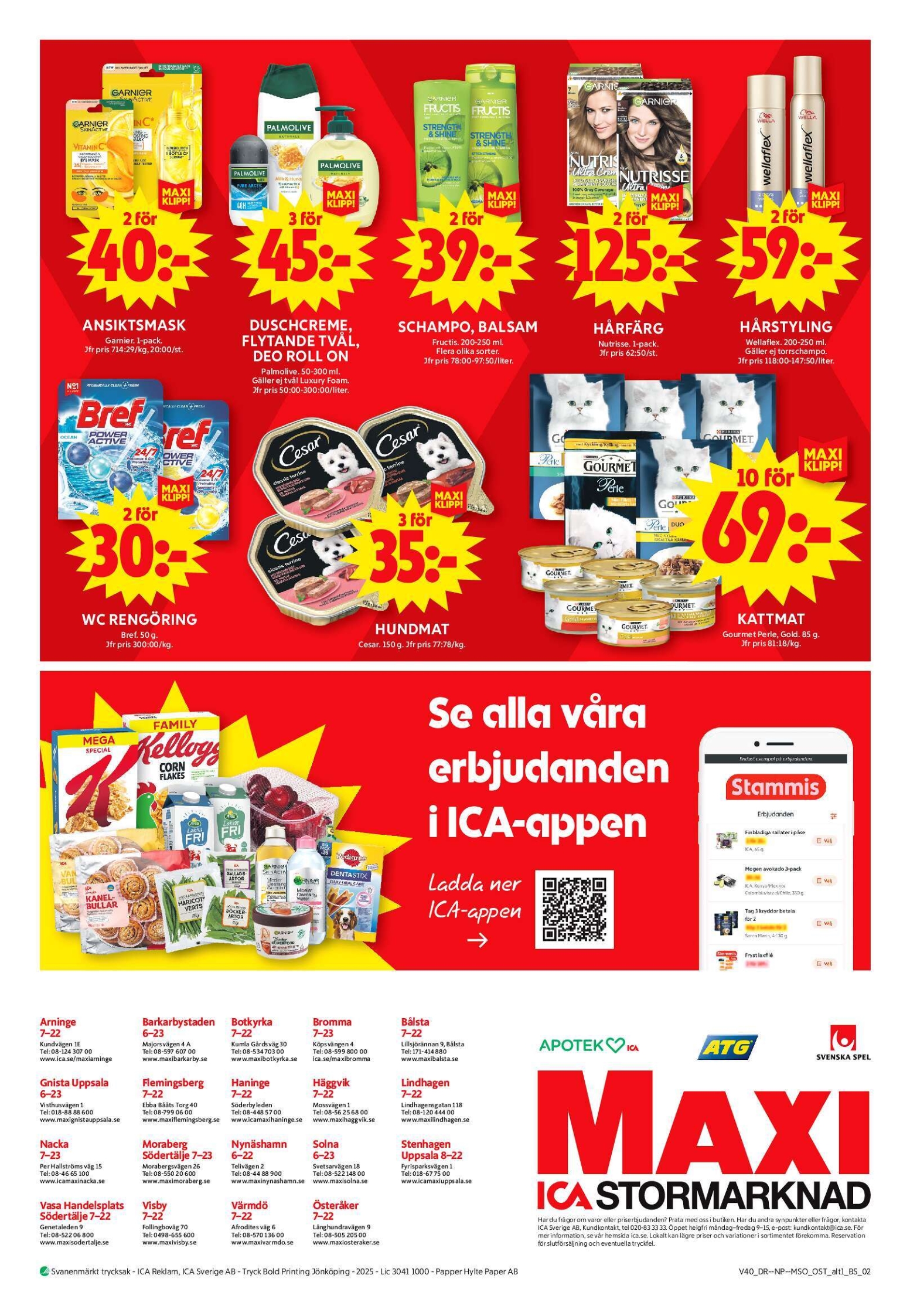 ica-maxi - ICA Maxi-reklambladet giltigt från 29/09 - 05/10 - page: 14