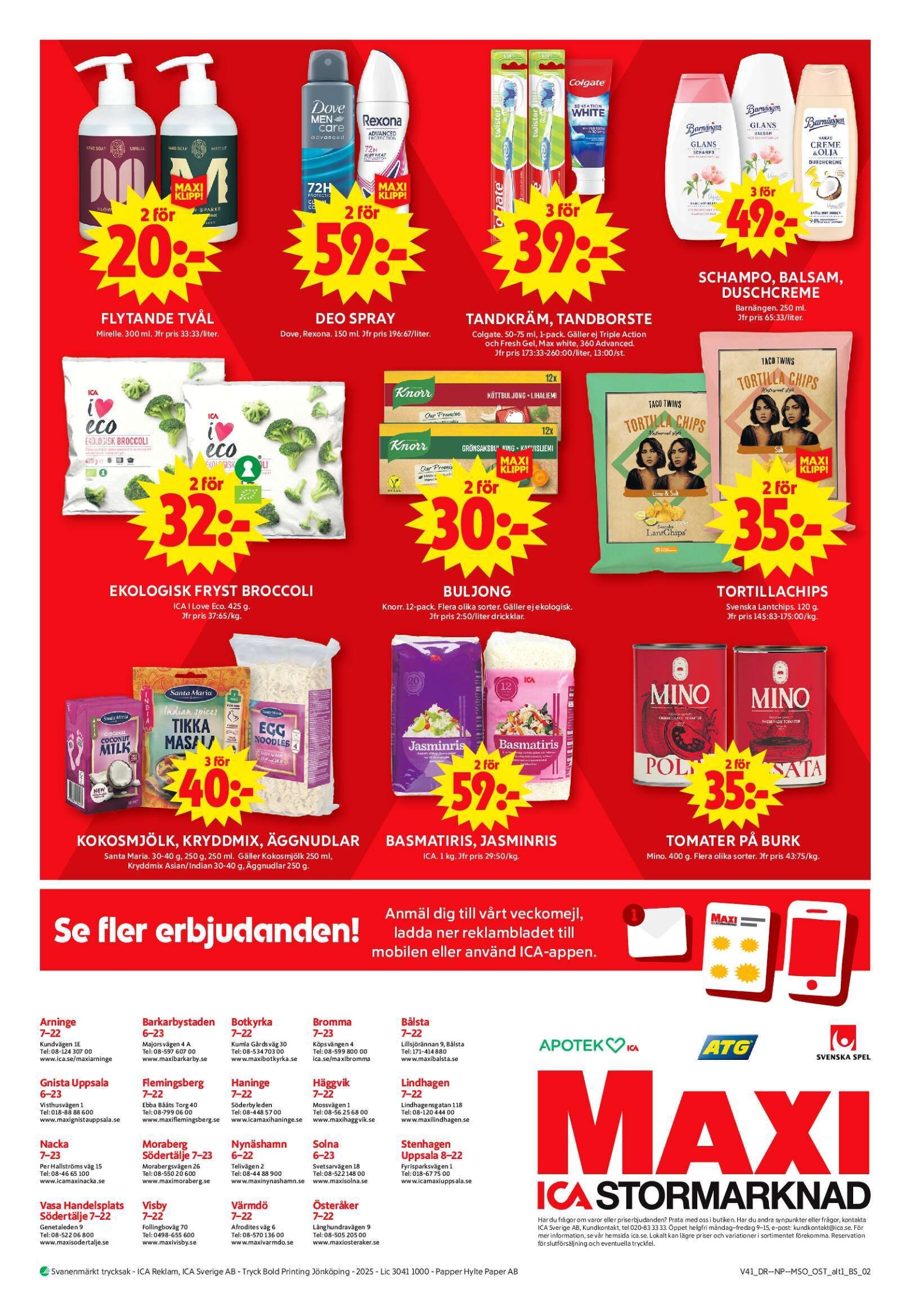 ica-maxi - ICA Maxi-reklambladet giltigt från 06/10 - 12/10 - page: 12