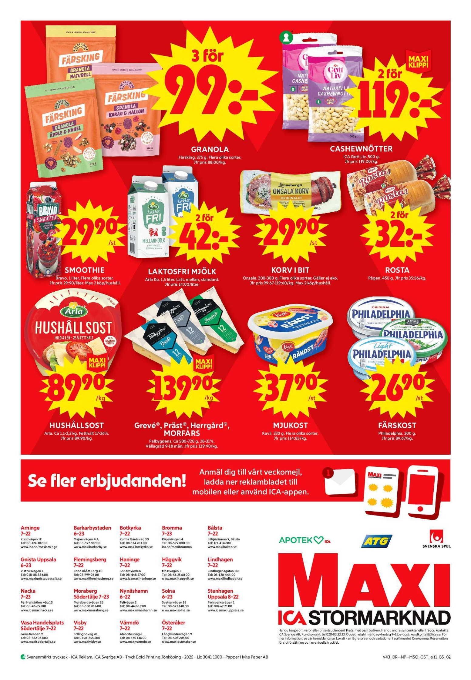 ica-maxi - ICA Maxi-reklambladet giltigt från 20/10 - 26/10 - page: 18