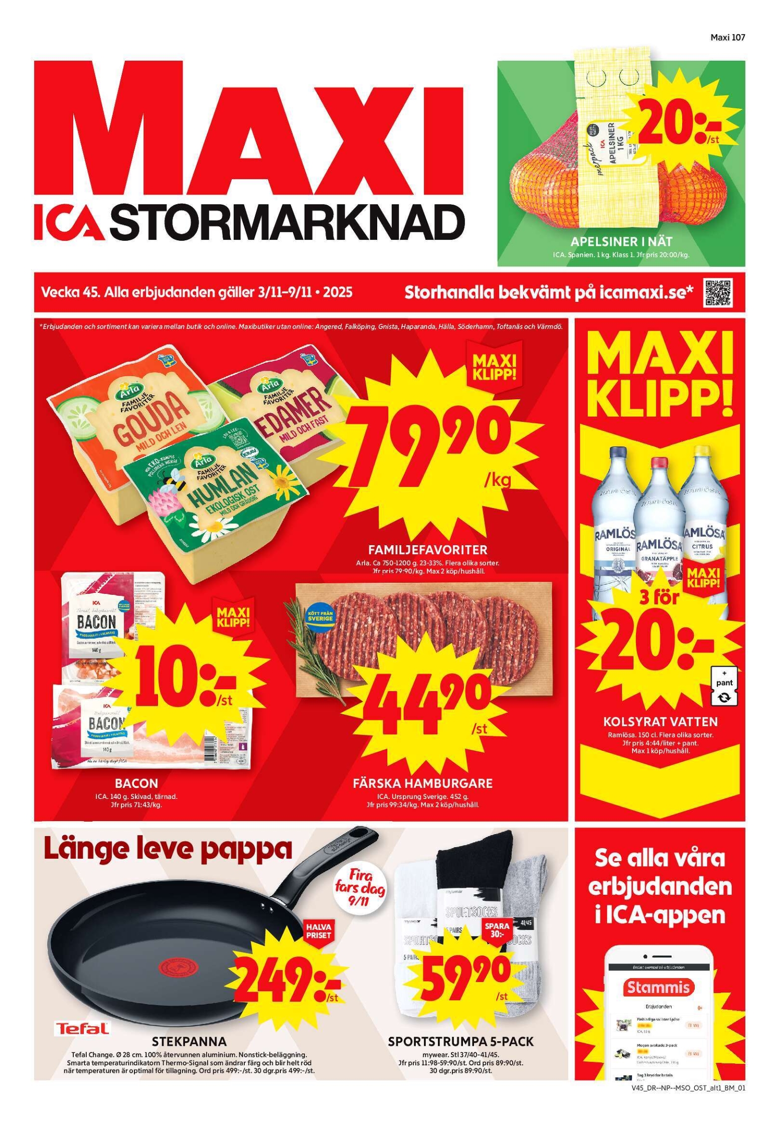 ica-maxi - ICA Maxi-reklambladet giltigt från 03/11 - 09/11