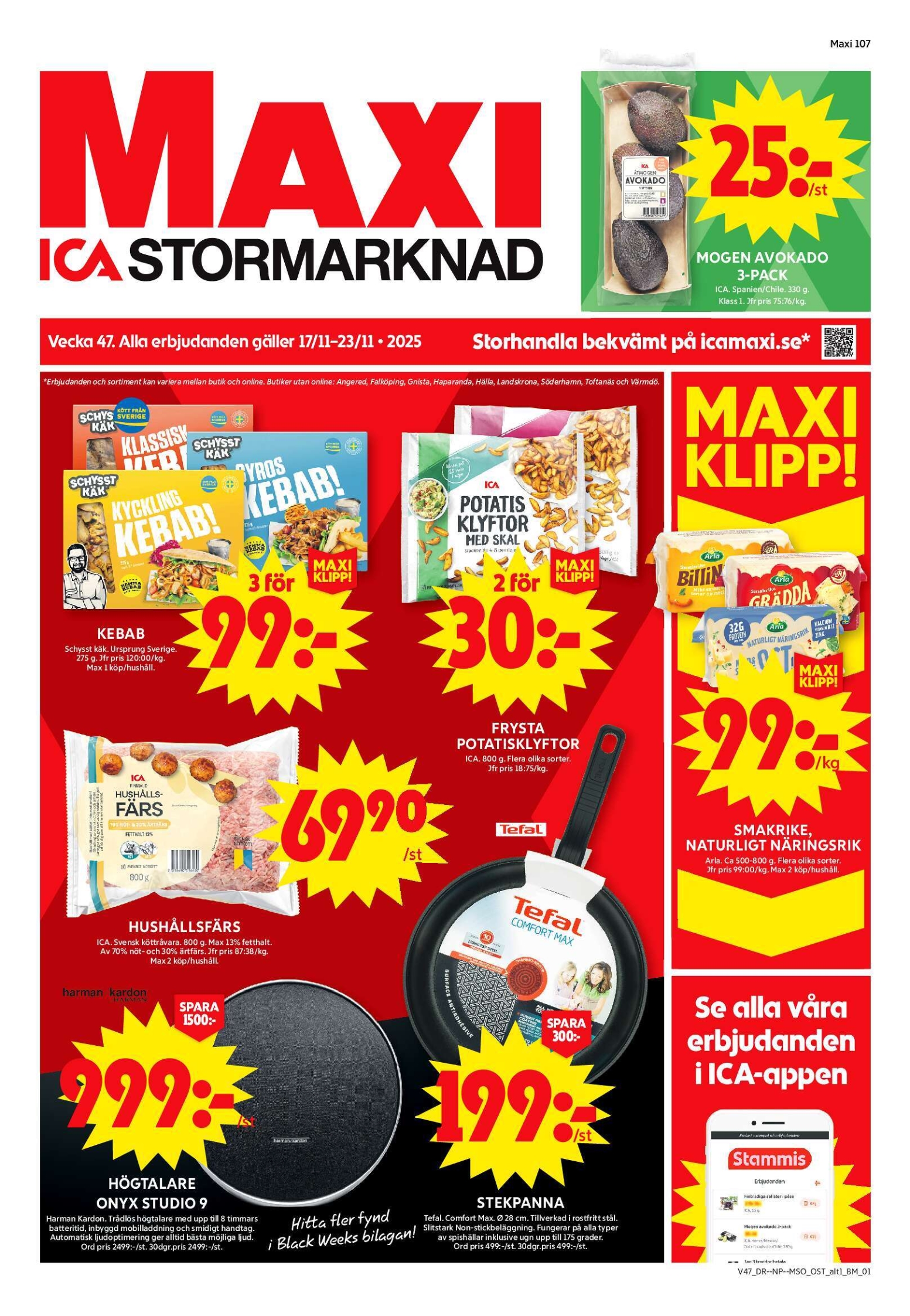 ica-maxi - ICA Maxi-reklambladet giltigt från 17/11 - 23/11