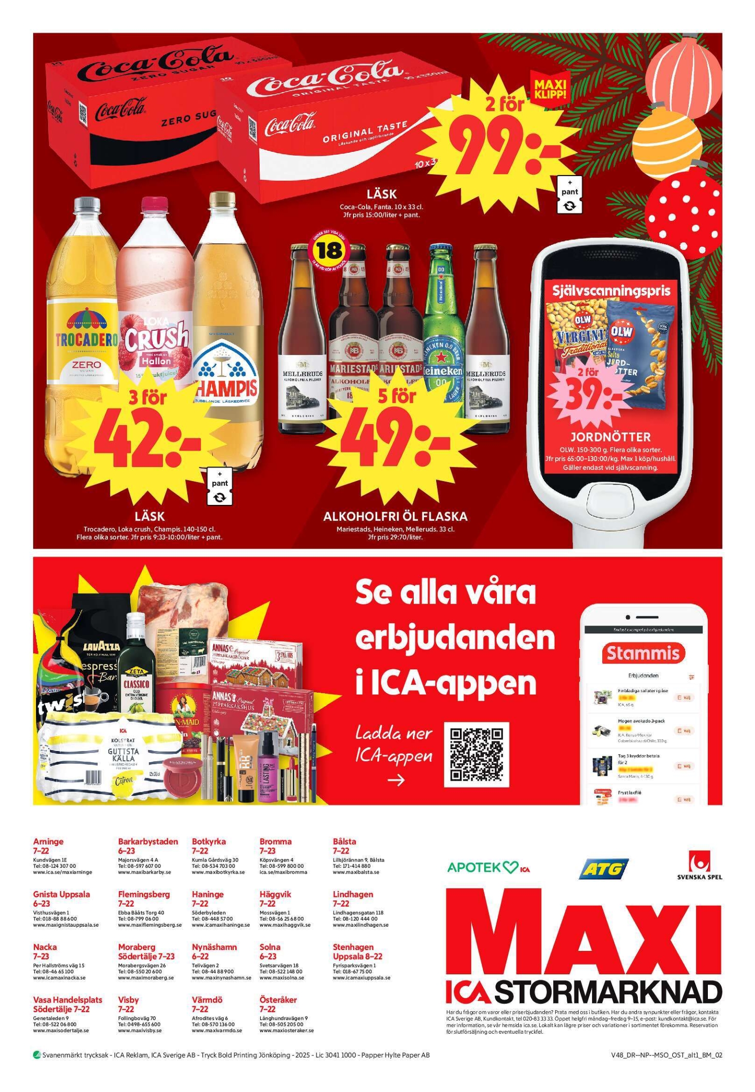 ica-maxi - ICA Maxi-reklambladet giltigt från 24/11 - 30/11 - page: 18