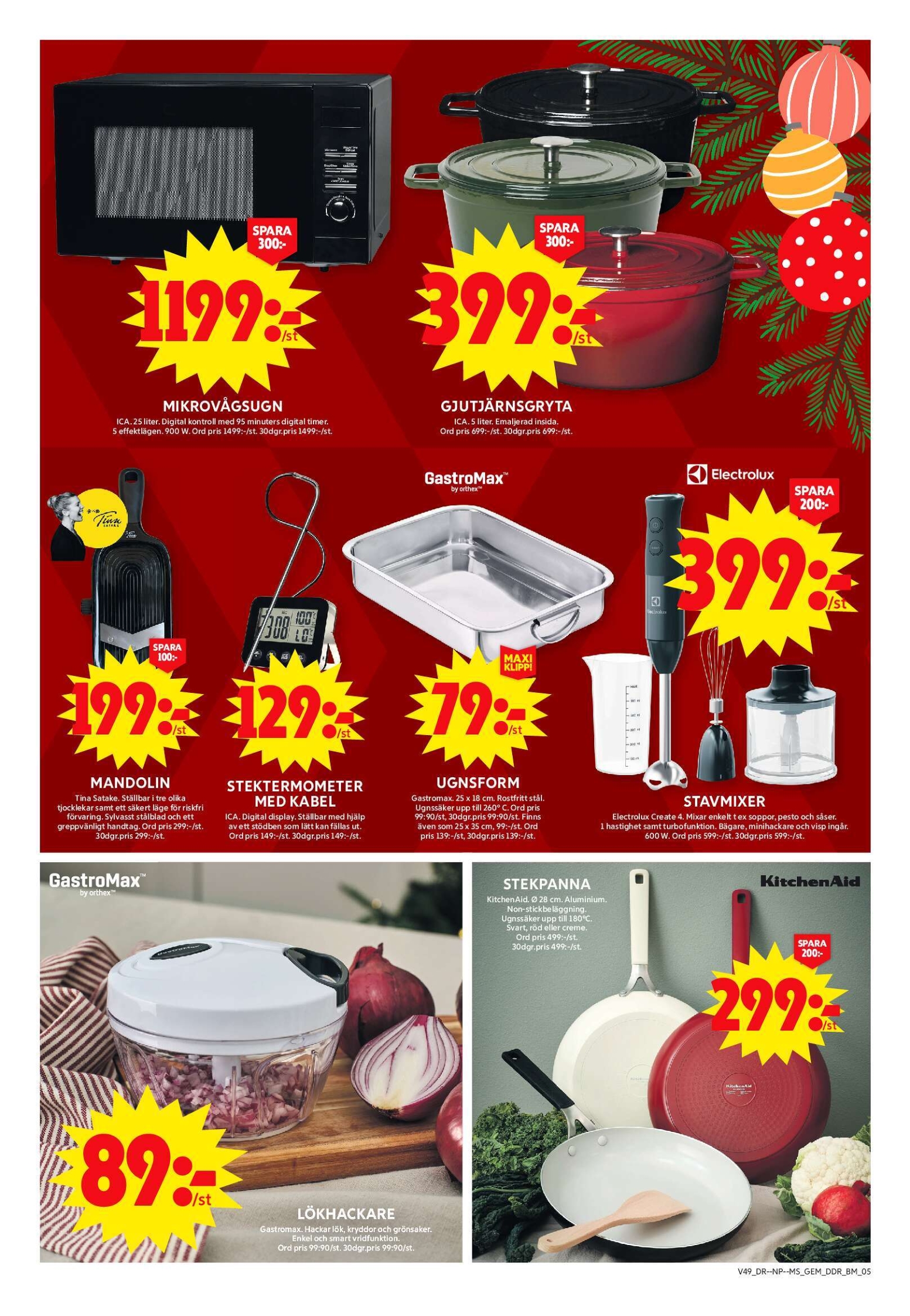 ica-maxi - ICA Maxi-reklambladet giltigt från 01/12 - 07/12 - page: 13