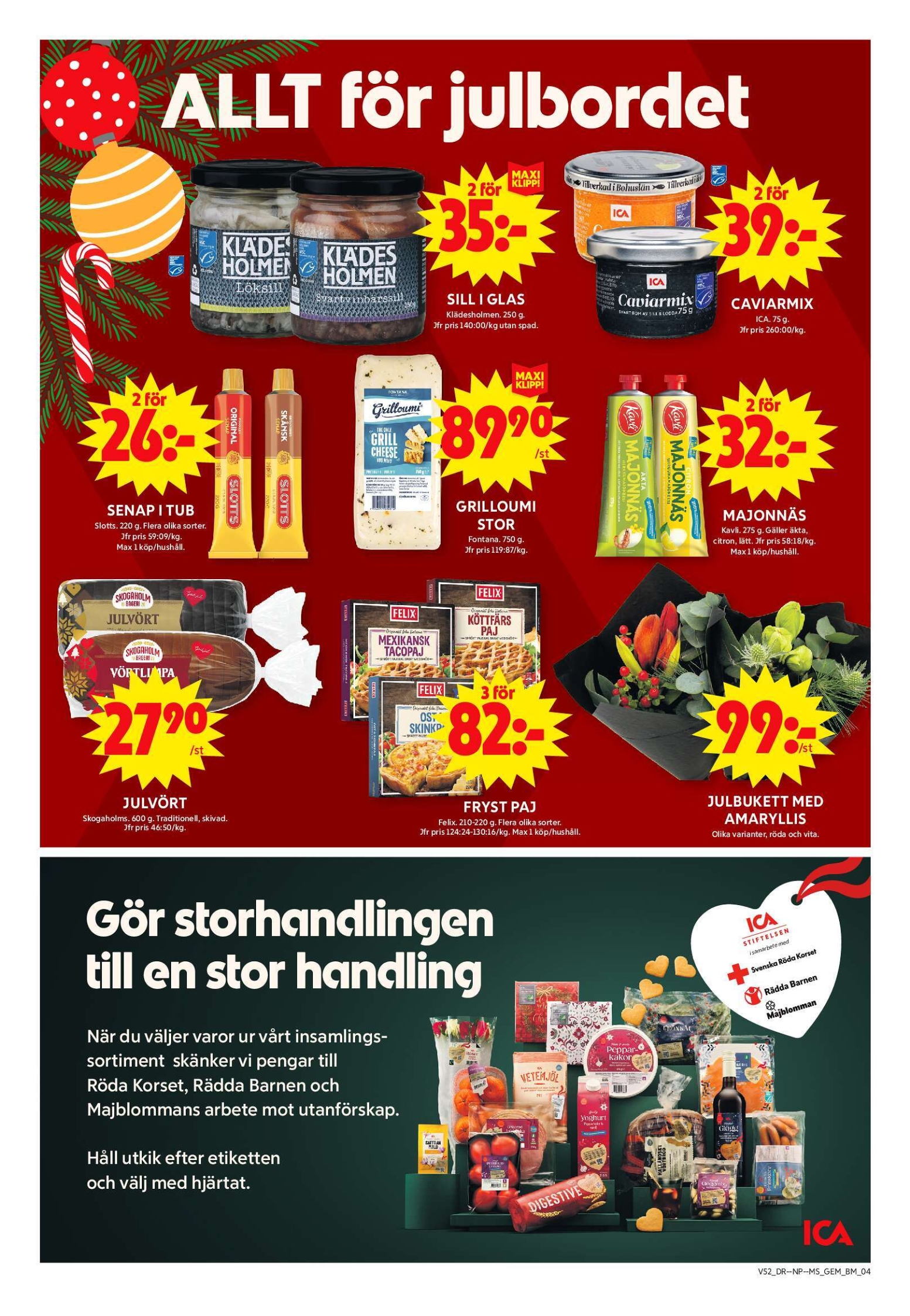 ica-maxi - ICA Maxi-reklambladet giltigt från 22/12 - 28/12 - page: 4