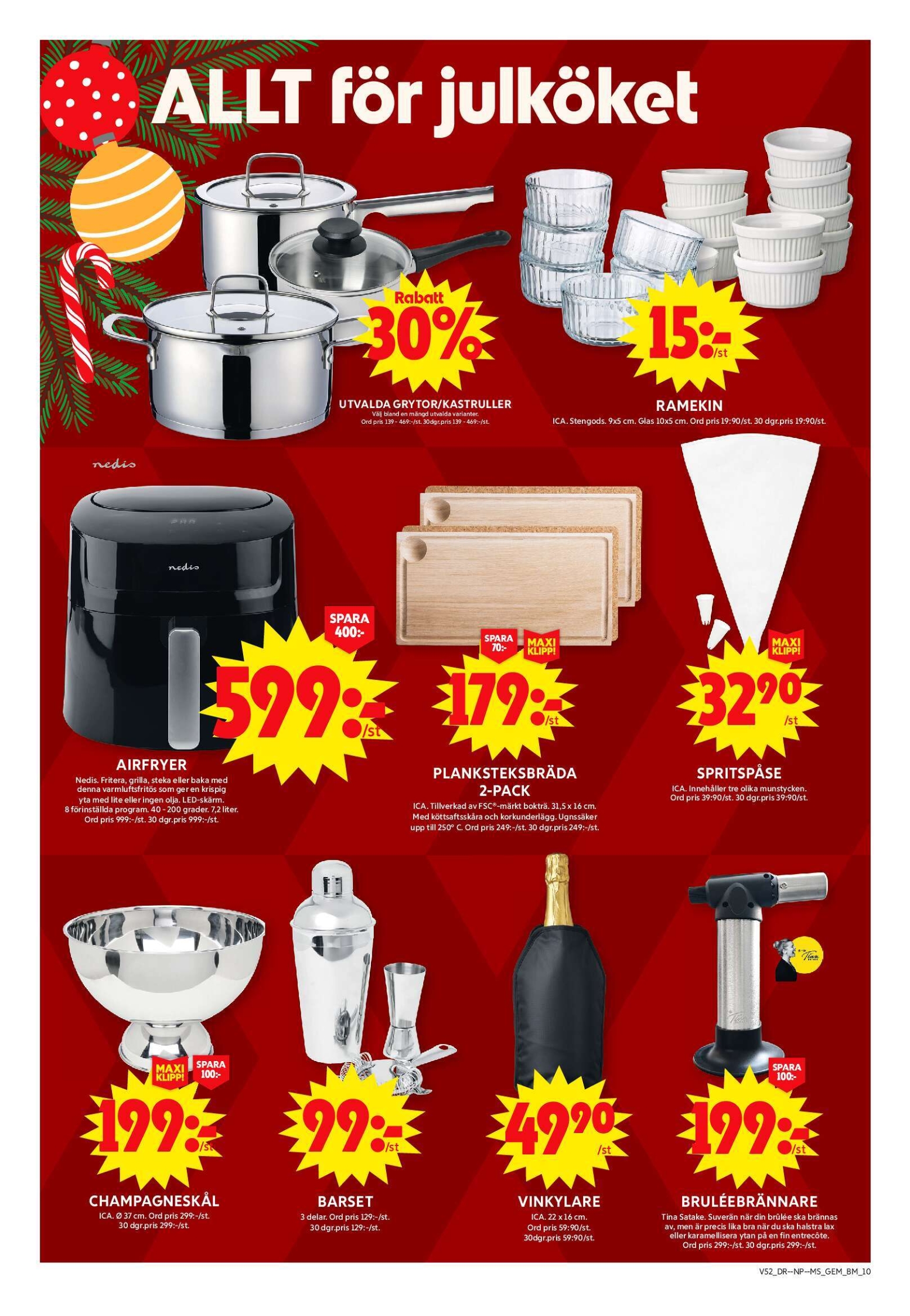 ica-maxi - ICA Maxi-reklambladet giltigt från 22/12 - 28/12 - page: 12