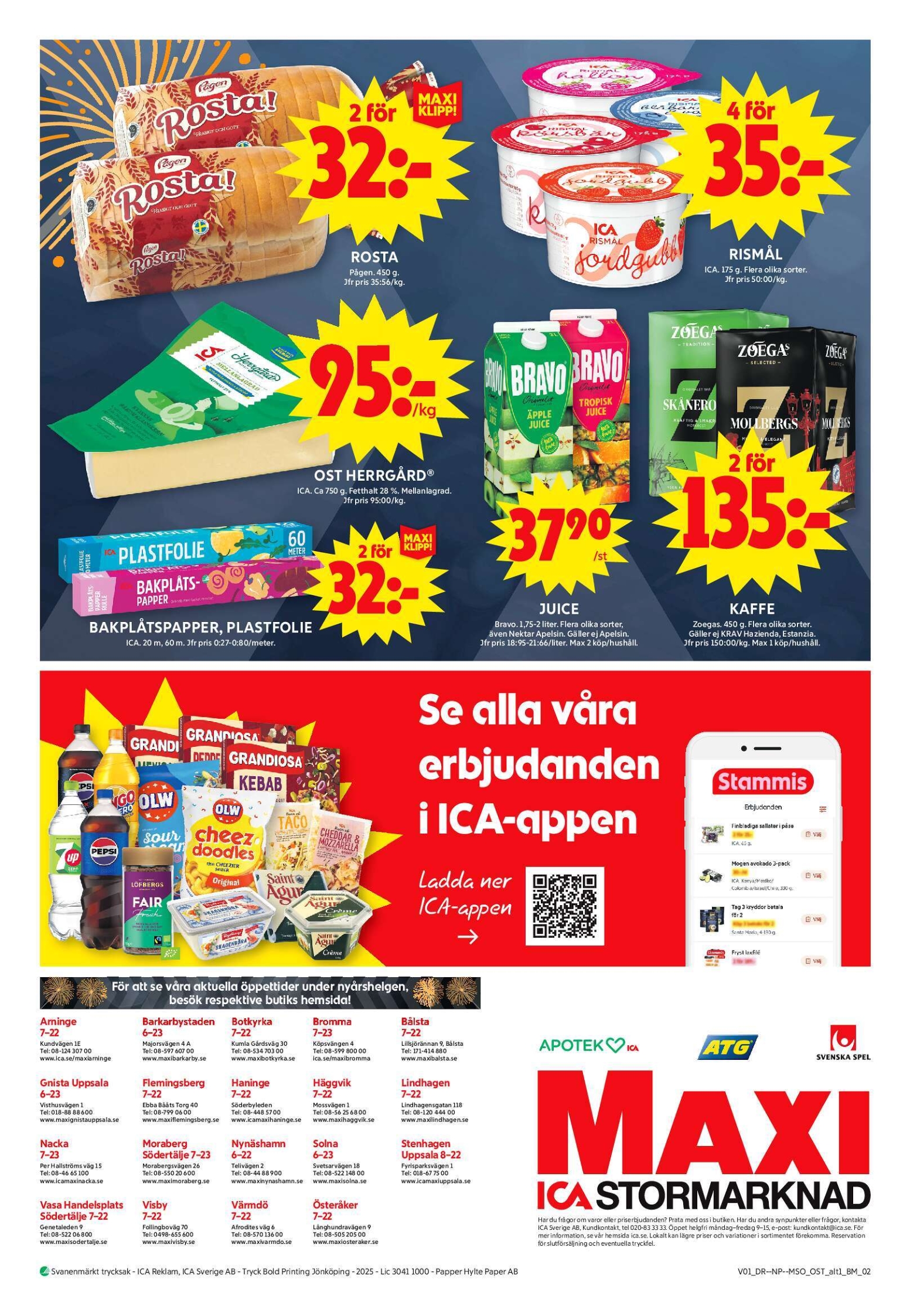 ica-maxi - ICA Maxi-reklambladet giltigt från 29/12 - 04/01 - page: 11