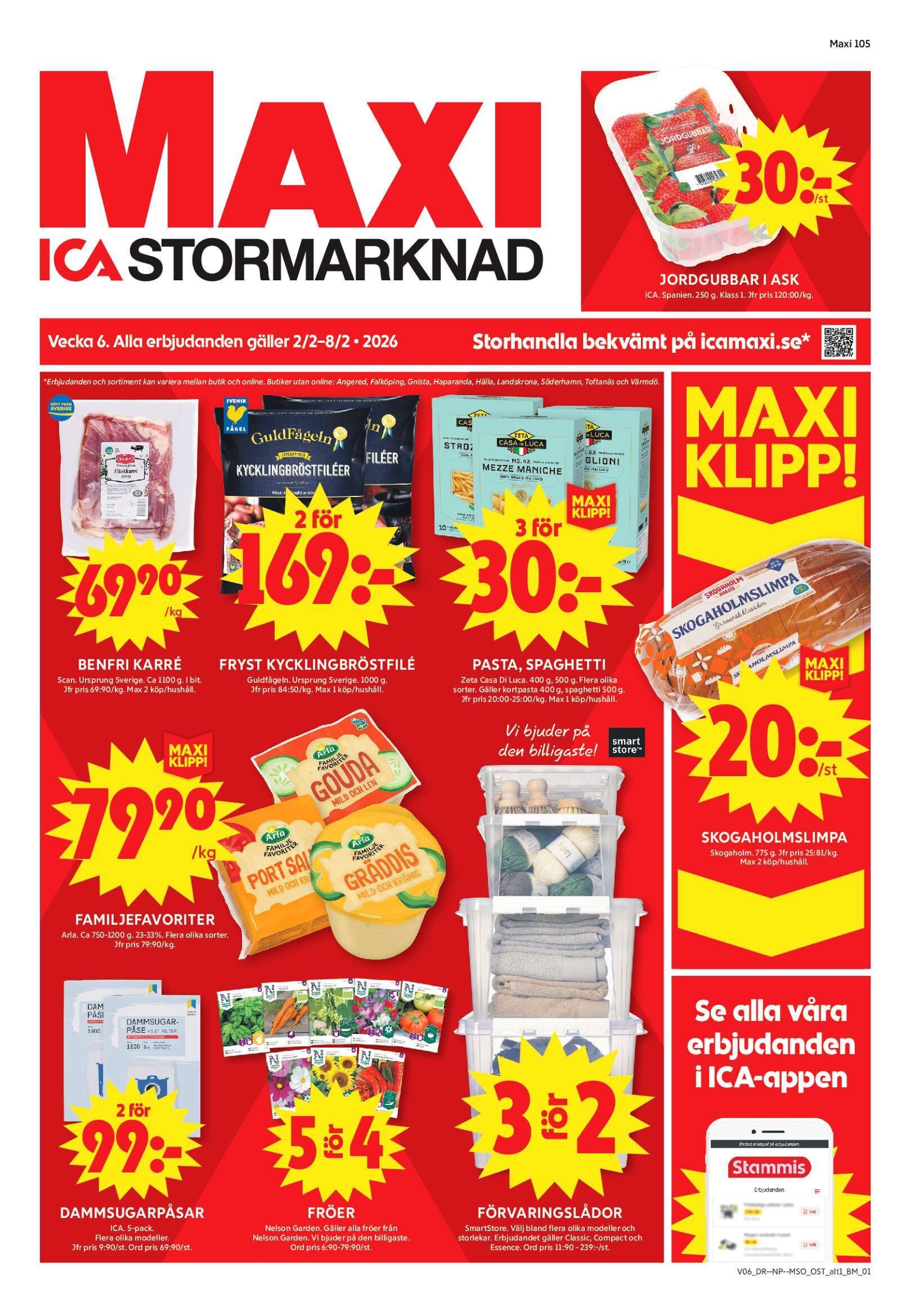 ica-maxi - ICA Maxi-reklambladet giltigt från 02/02/2026 - 08/02/2026 - page: 1