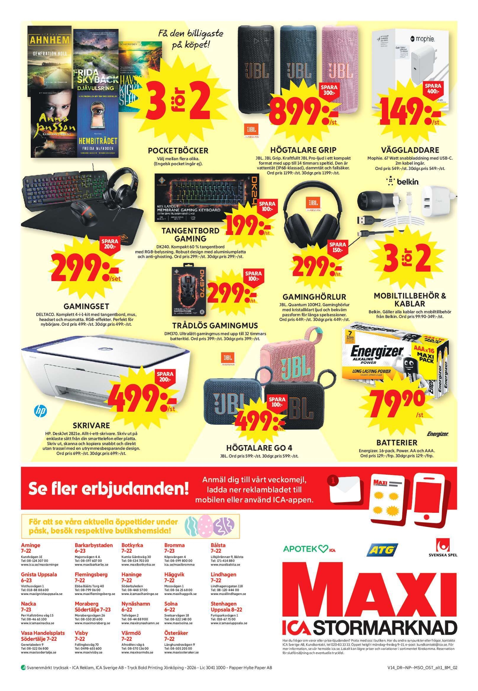 ica-maxi - ICA Maxi-reklambladet giltigt från 30/03/2026 - 06/04/2026 - page: 19