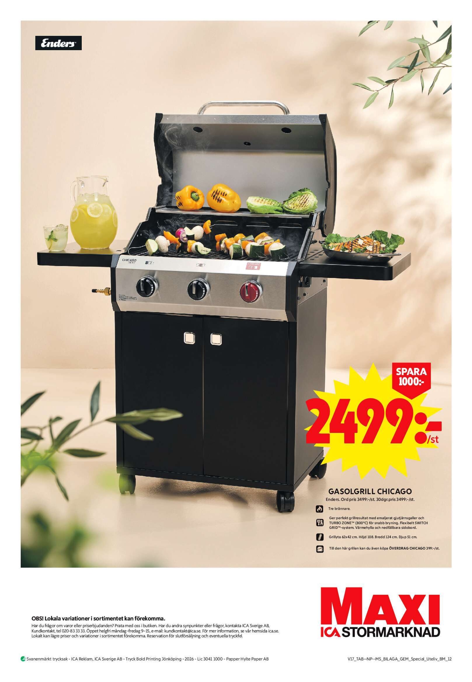 ica-maxi - Aktuellt ICA Maxi reklamblad giltigt från måndag 20/04/2026 till söndag 26/04/2026 - page: 29