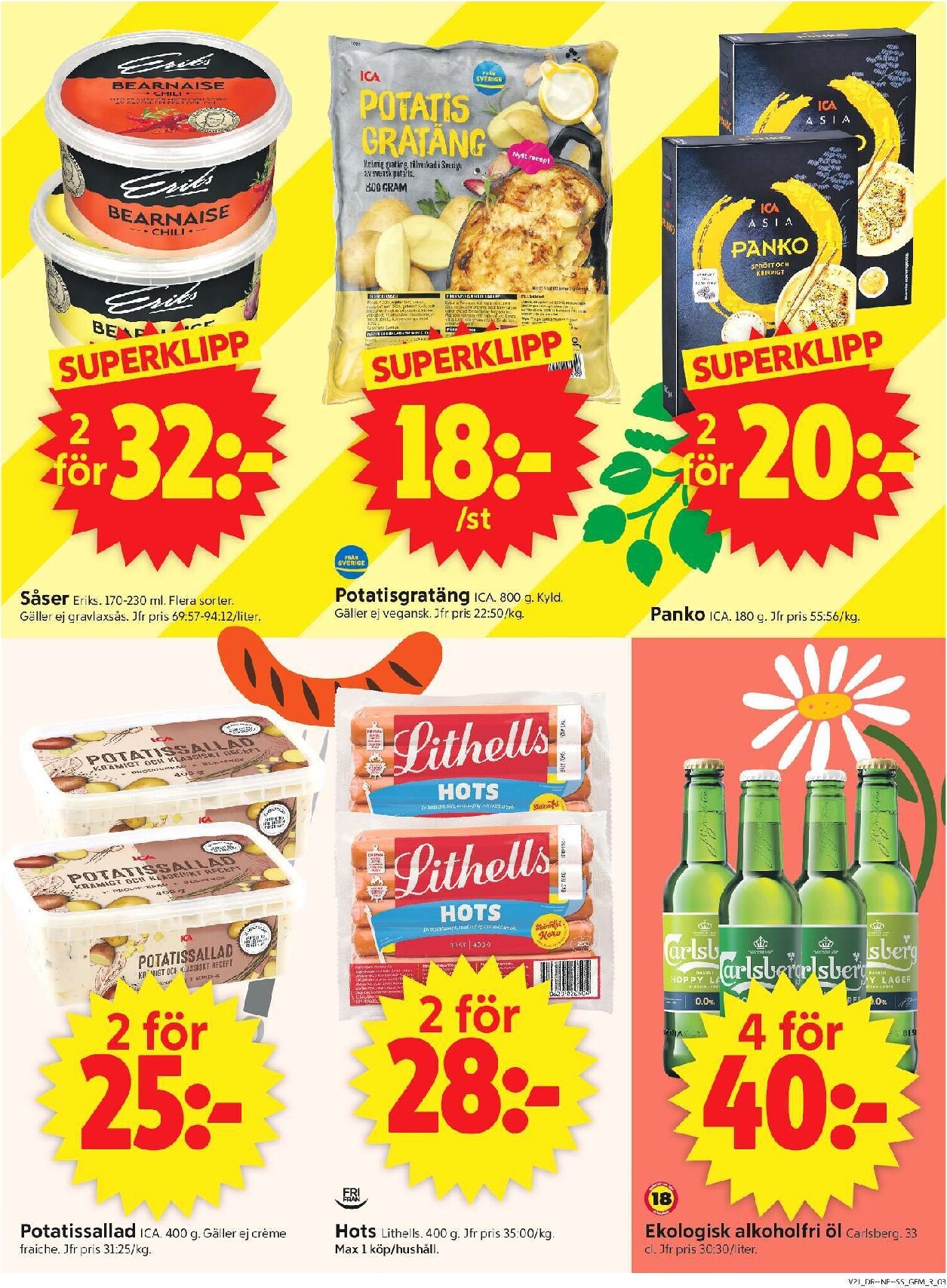 ica-supermarket - Aktuellt ICA Supermarket reklamblad från måndag, 18/05/2026 till söndag, 24/05/2026 - page: 3