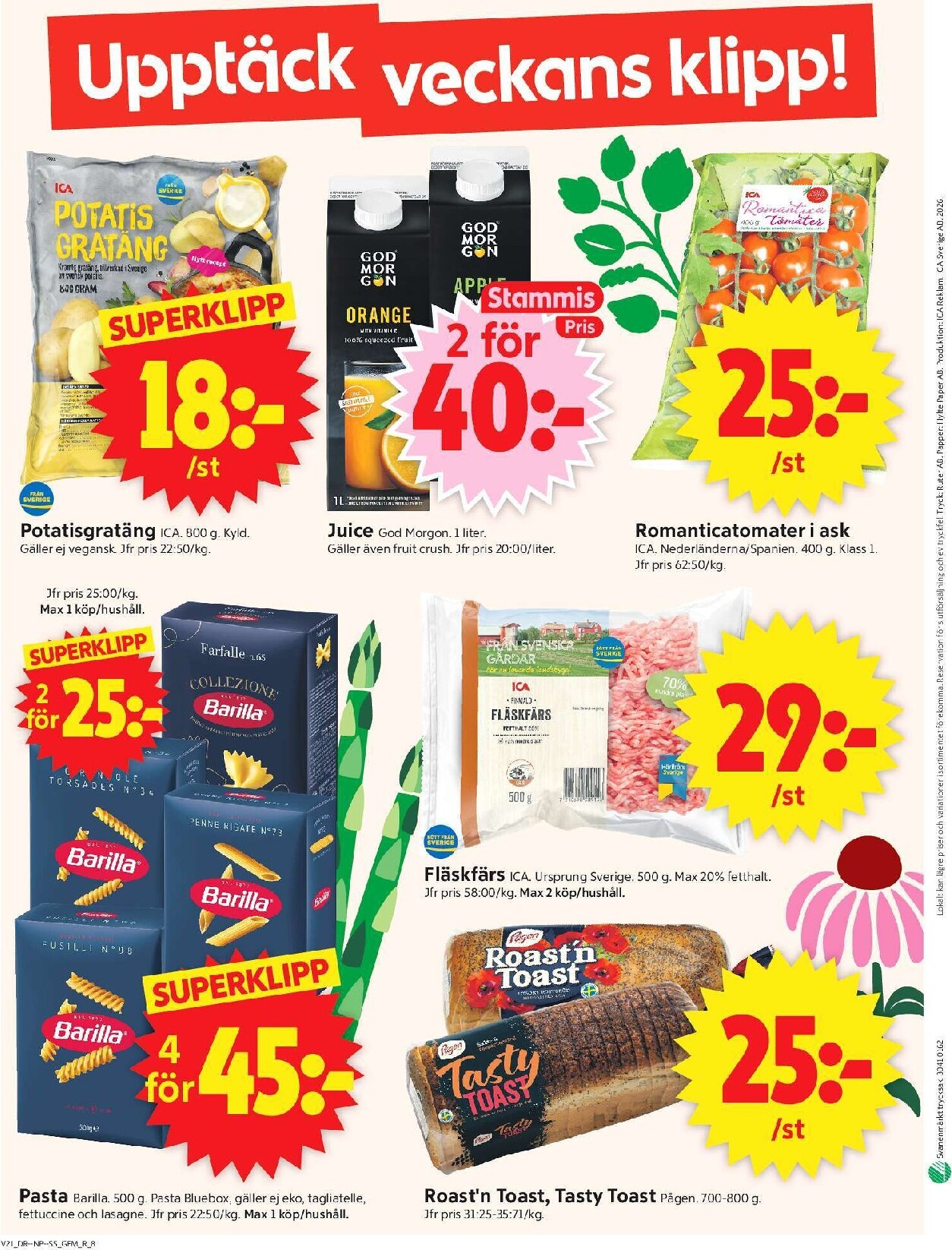 ica-supermarket - Aktuellt ICA Supermarket reklamblad från måndag, 18/05/2026 till söndag, 24/05/2026 - page: 10