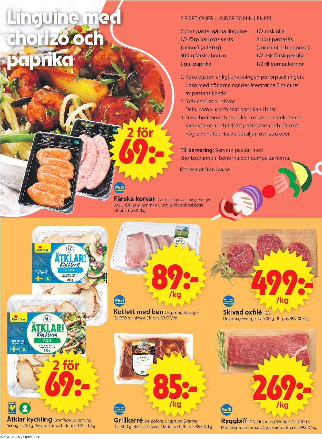 ica-supermarket - Aktuellt ICA Supermarket reklamblad från måndag, 25/05/2026 till söndag, 31/05/2026 - page: 8