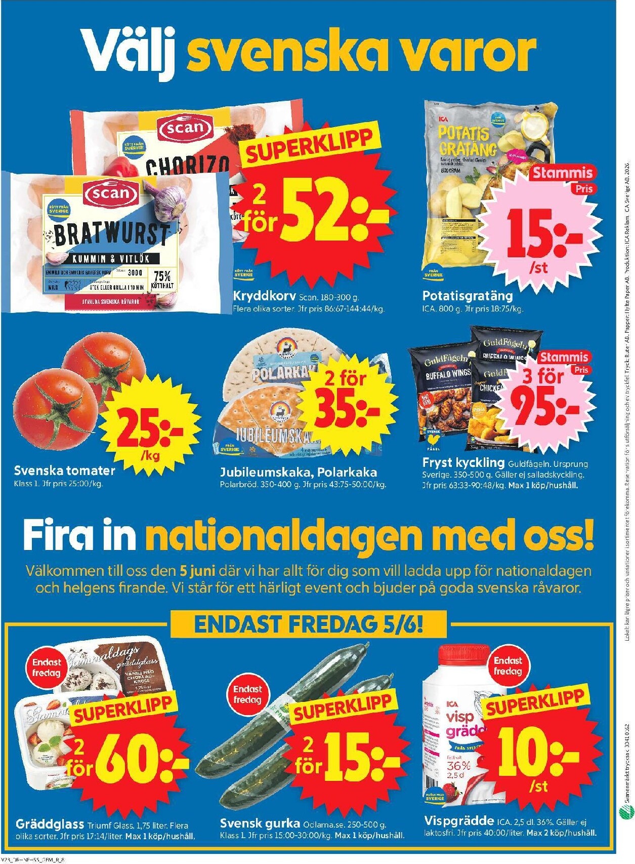 ica-supermarket - Aktuellt ICA Supermarket reklamblad från måndag, 01/06/2026 till söndag, 07/06/2026 - page: 10