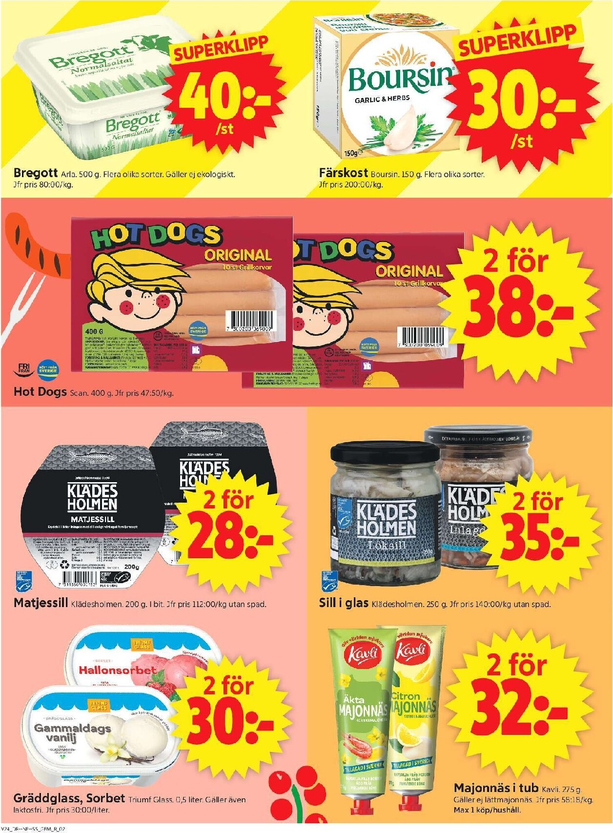 ica-supermarket - Aktuellt ICA Supermarket reklamblad från måndag, 08/06/2026 till söndag, 14/06/2026 - page: 2