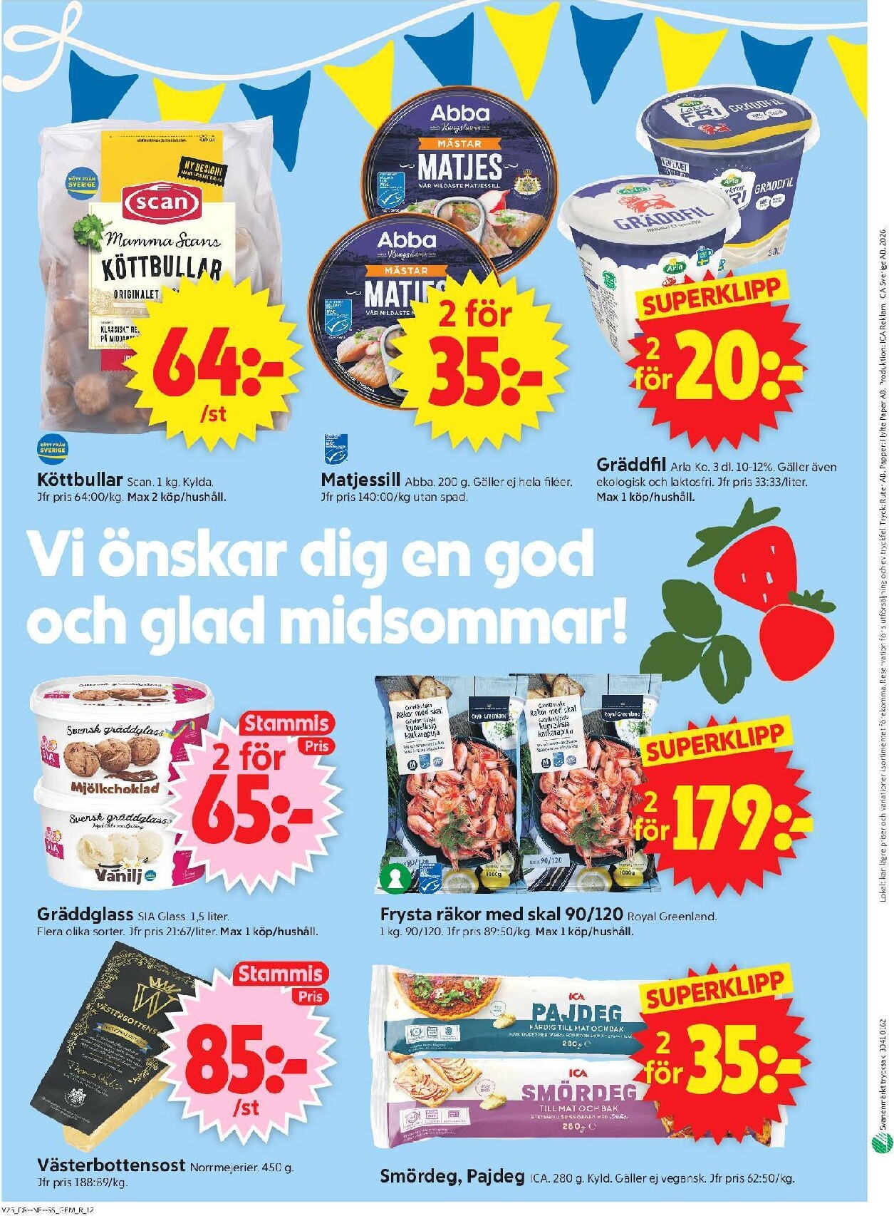 ica-supermarket - Aktuellt ICA Supermarket reklamblad från måndag, 15/06/2026 till söndag, 21/06/2026 - page: 14