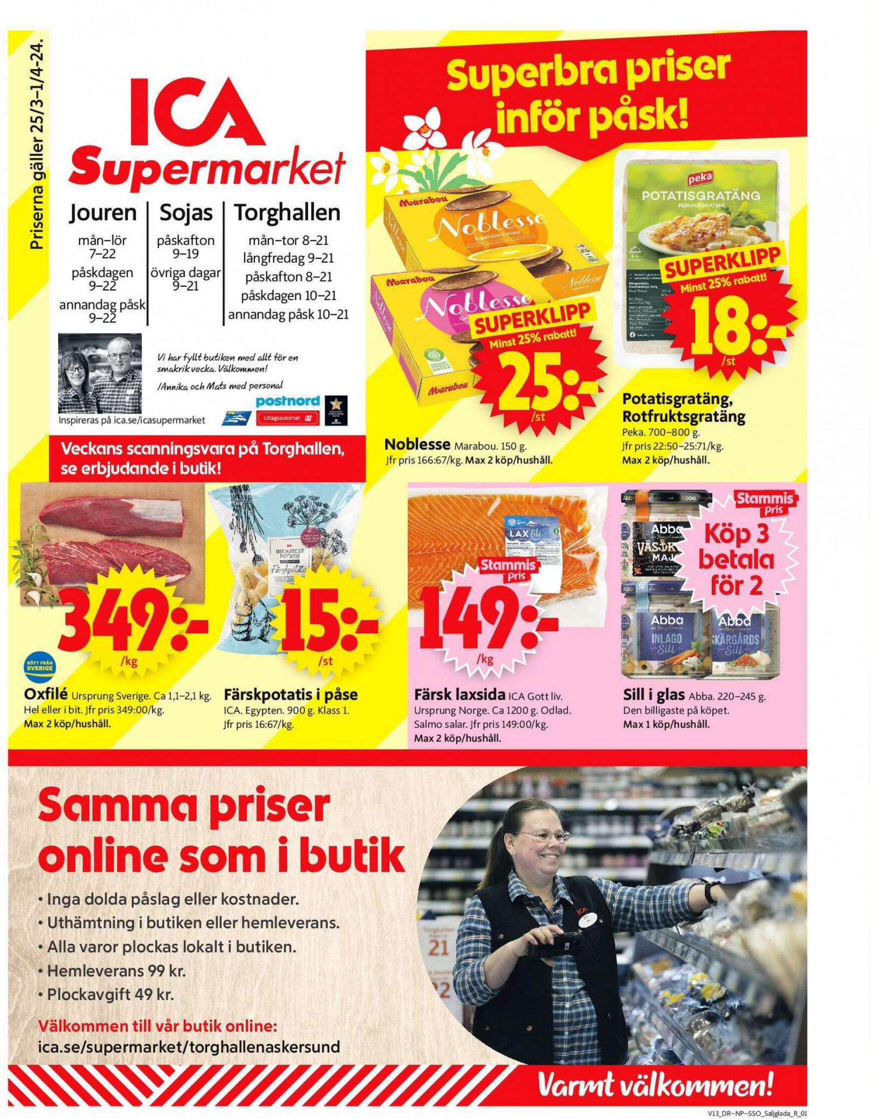 ica-supermarket - ICA Supermarket giltigt från och med 25.03.2024