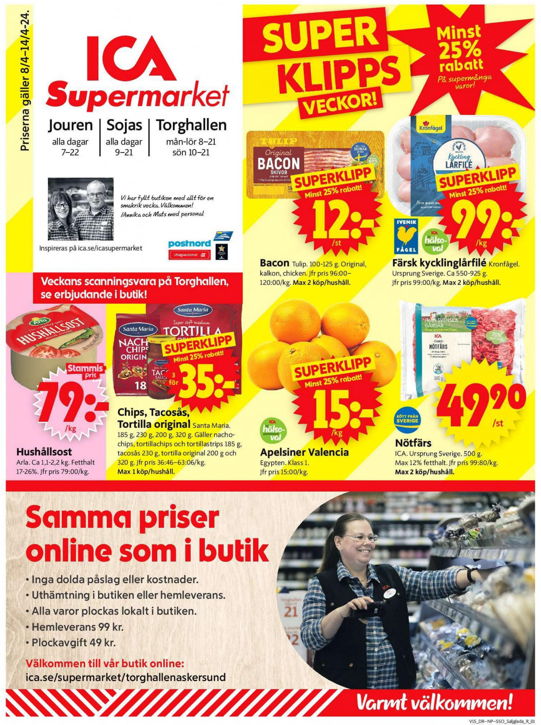 ica-supermarket - Flyer ICA Supermarket current 08.04. - 14.04.