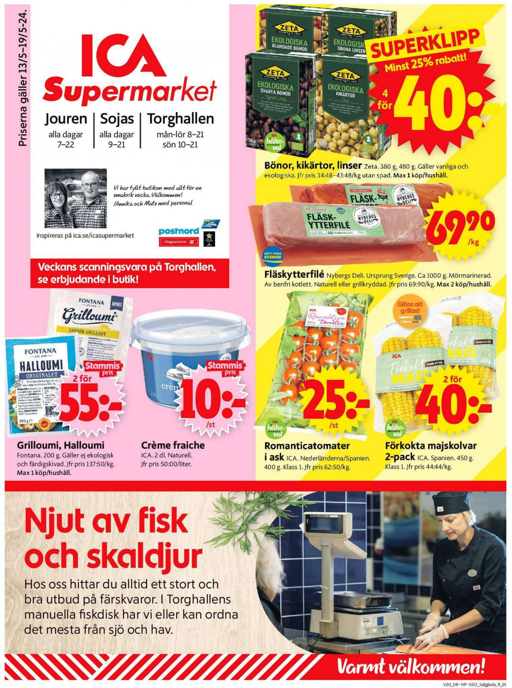 ica-supermarket - Flyer ICA Supermarket current 13.05. - 19.05.