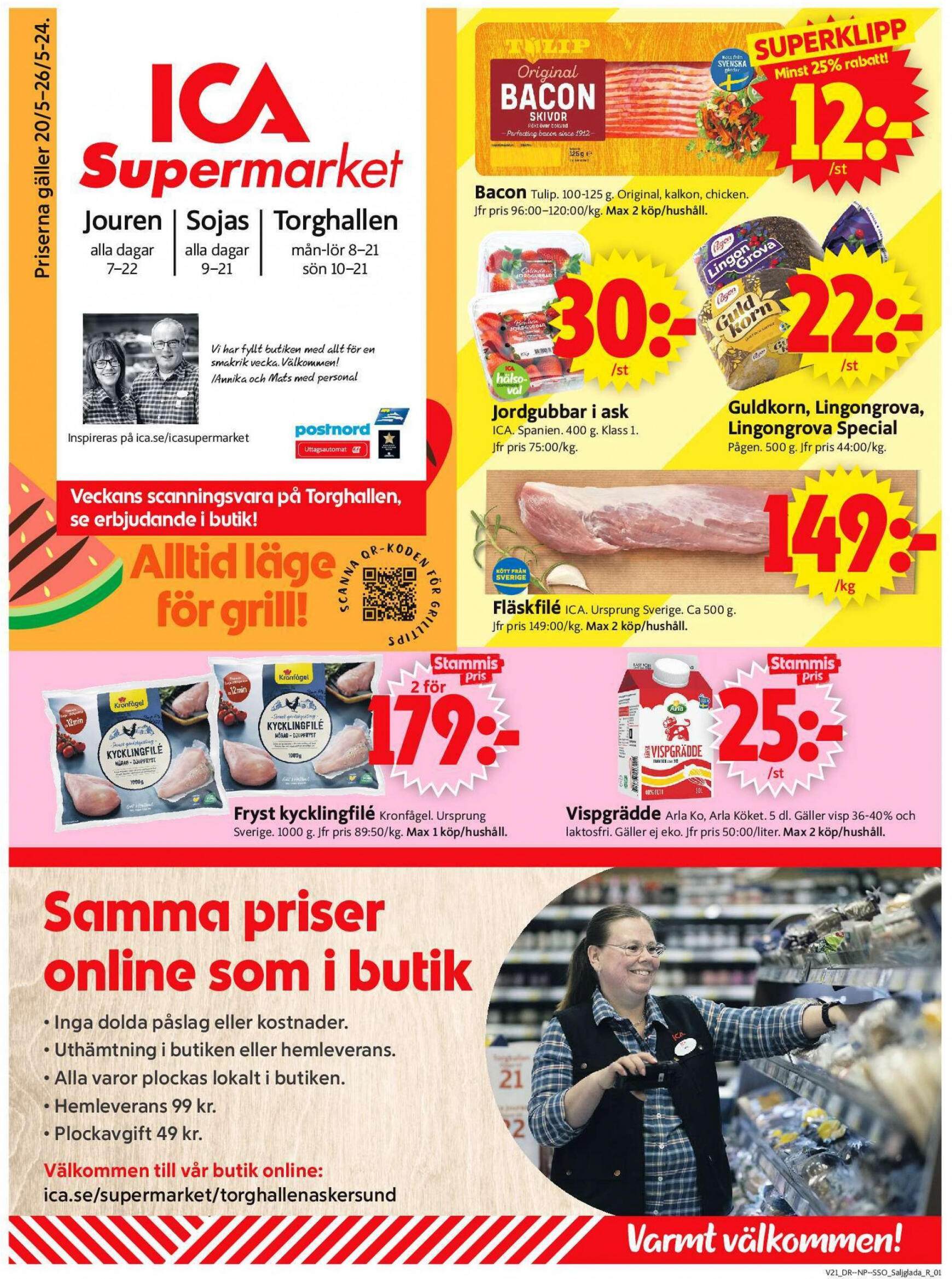 ica-supermarket - Flyer ICA Supermarket current 20.05. - 26.05. - page: 1