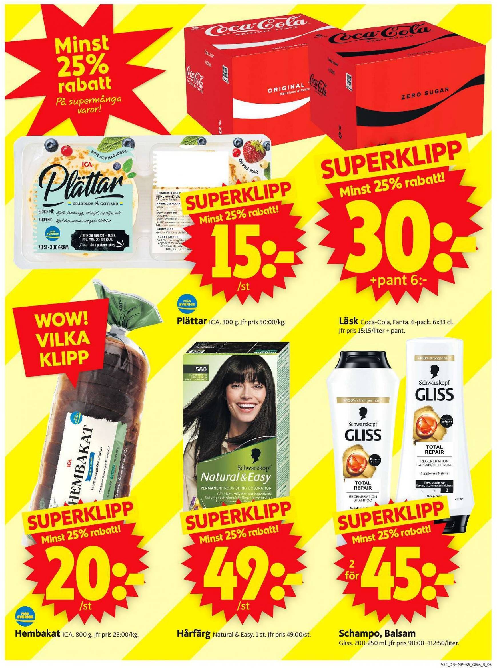 ica-supermarket - ICA Supermarket-reklambladet giltigt från 19.08. - 25.08. - page: 3