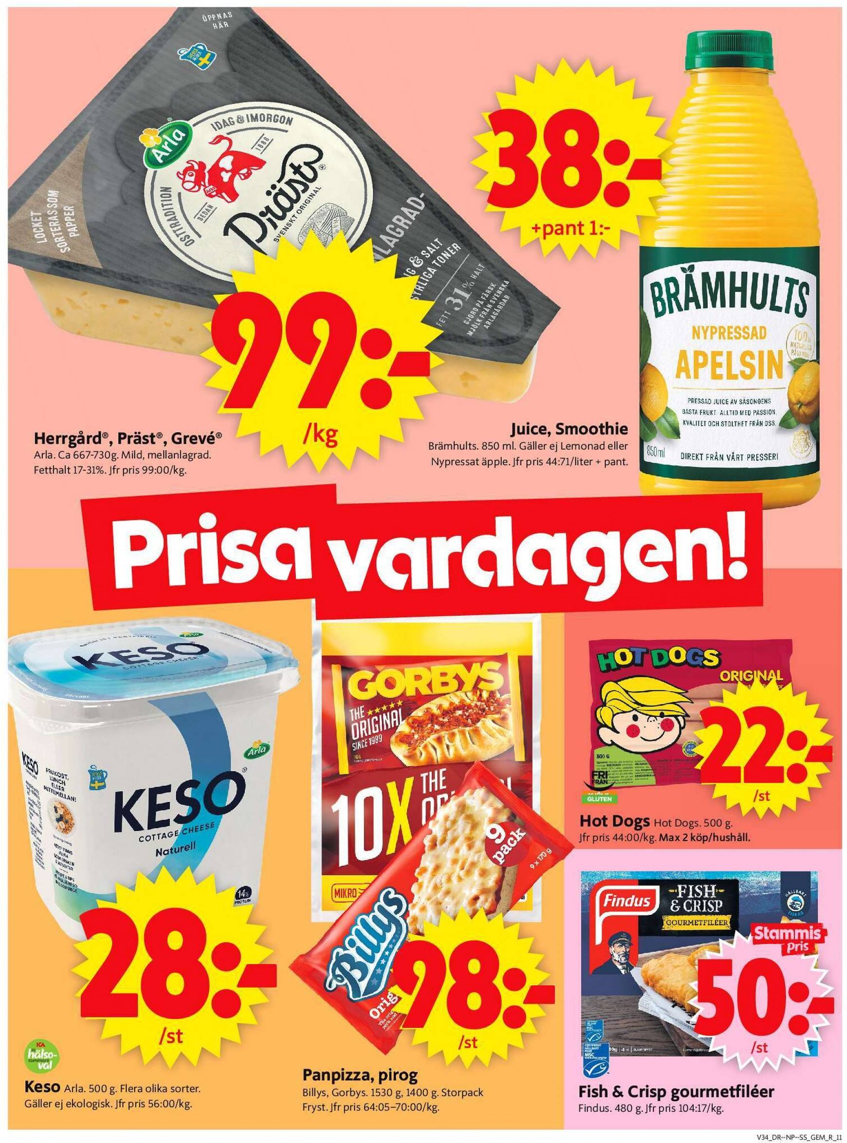 ica-supermarket - ICA Supermarket-reklambladet giltigt från 19.08. - 25.08. - page: 13