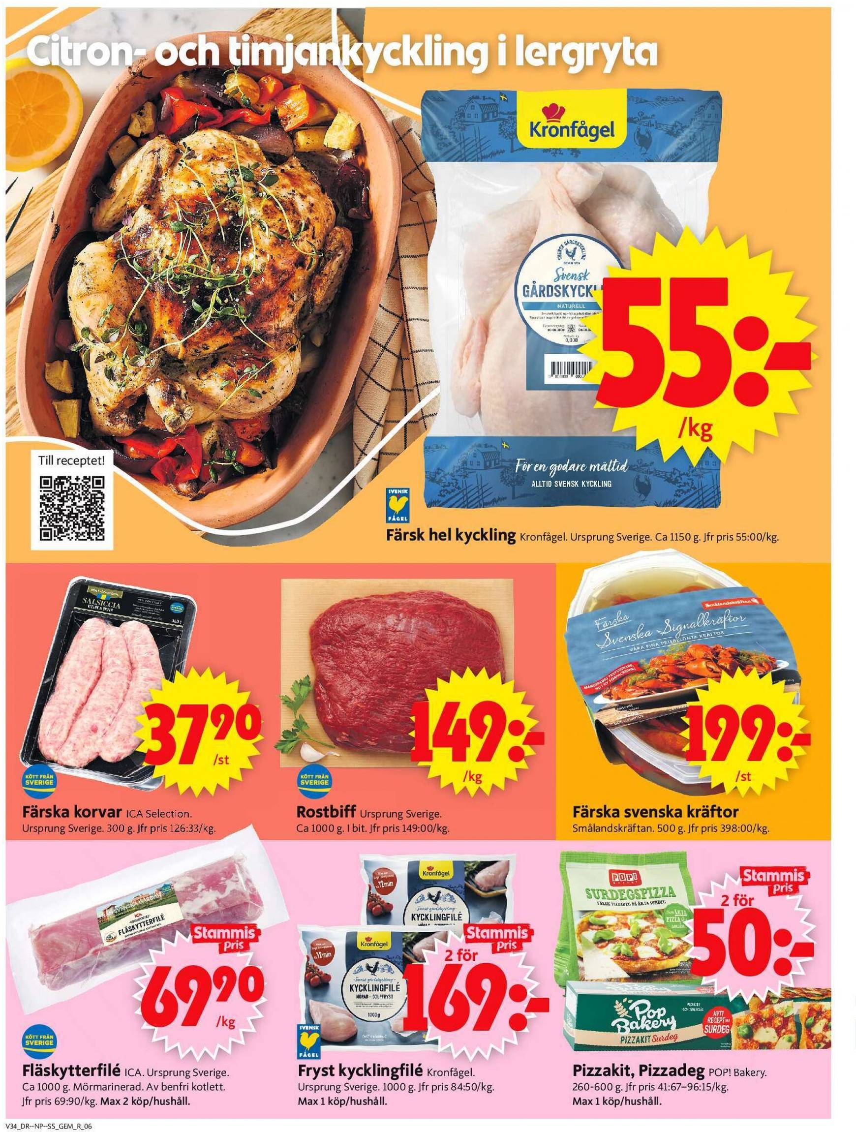 ica-supermarket - ICA Supermarket-reklambladet giltigt från 19.08. - 25.08. - page: 8