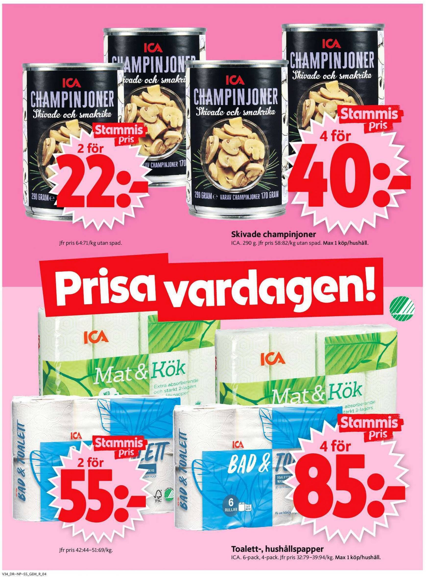 ica-supermarket - ICA Supermarket-reklambladet giltigt från 19.08. - 25.08. - page: 4