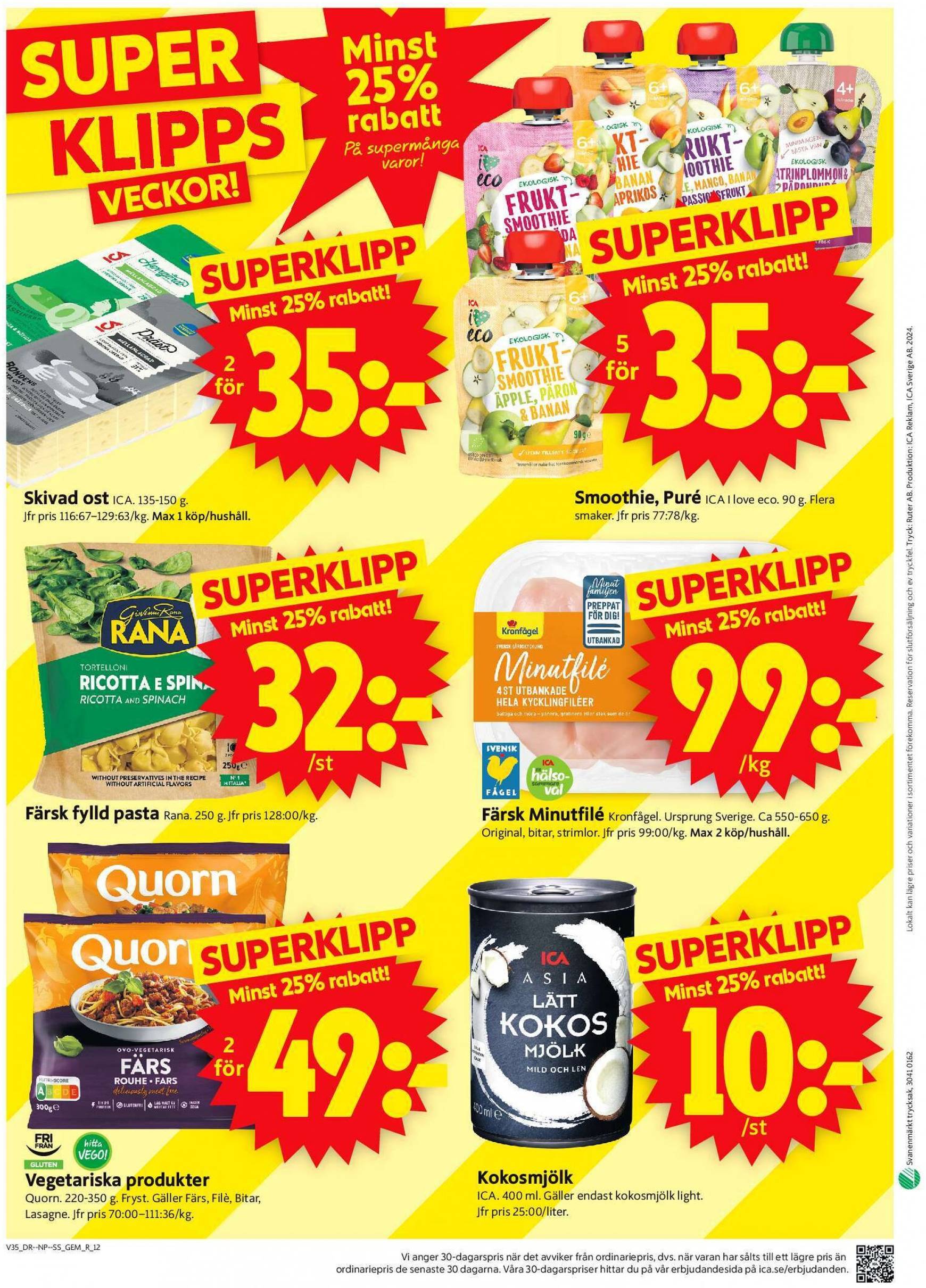 ica-supermarket - ICA Supermarket-reklambladet giltigt från 26.08. - 01.09. - page: 14