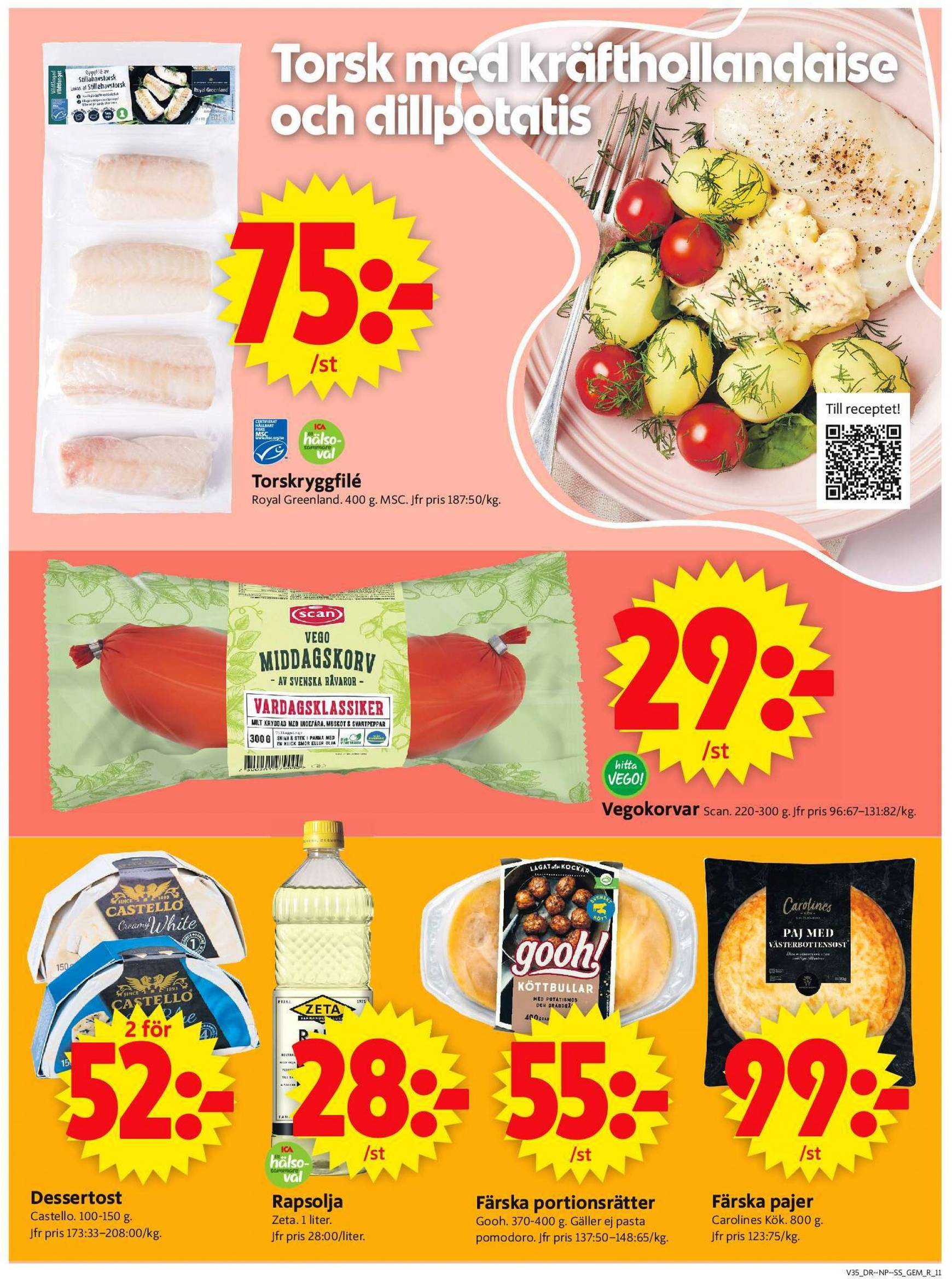 ica-supermarket - ICA Supermarket-reklambladet giltigt från 26.08. - 01.09. - page: 13