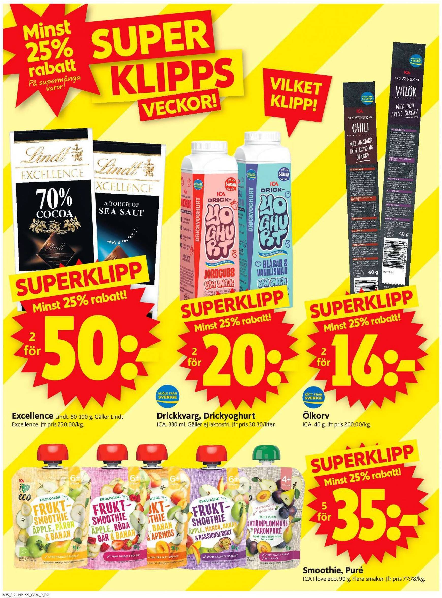 ica-supermarket - ICA Supermarket-reklambladet giltigt från 26.08. - 01.09. - page: 2