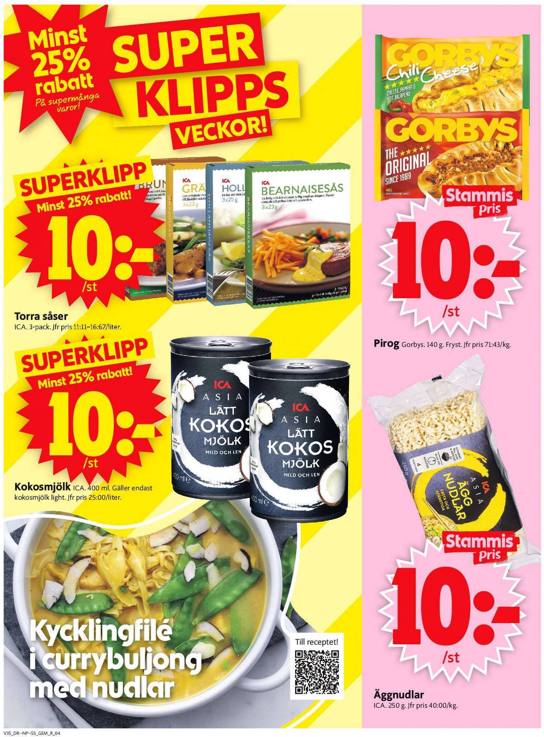 ica-supermarket - ICA Supermarket-reklambladet giltigt från 26.08. - 01.09. - page: 4