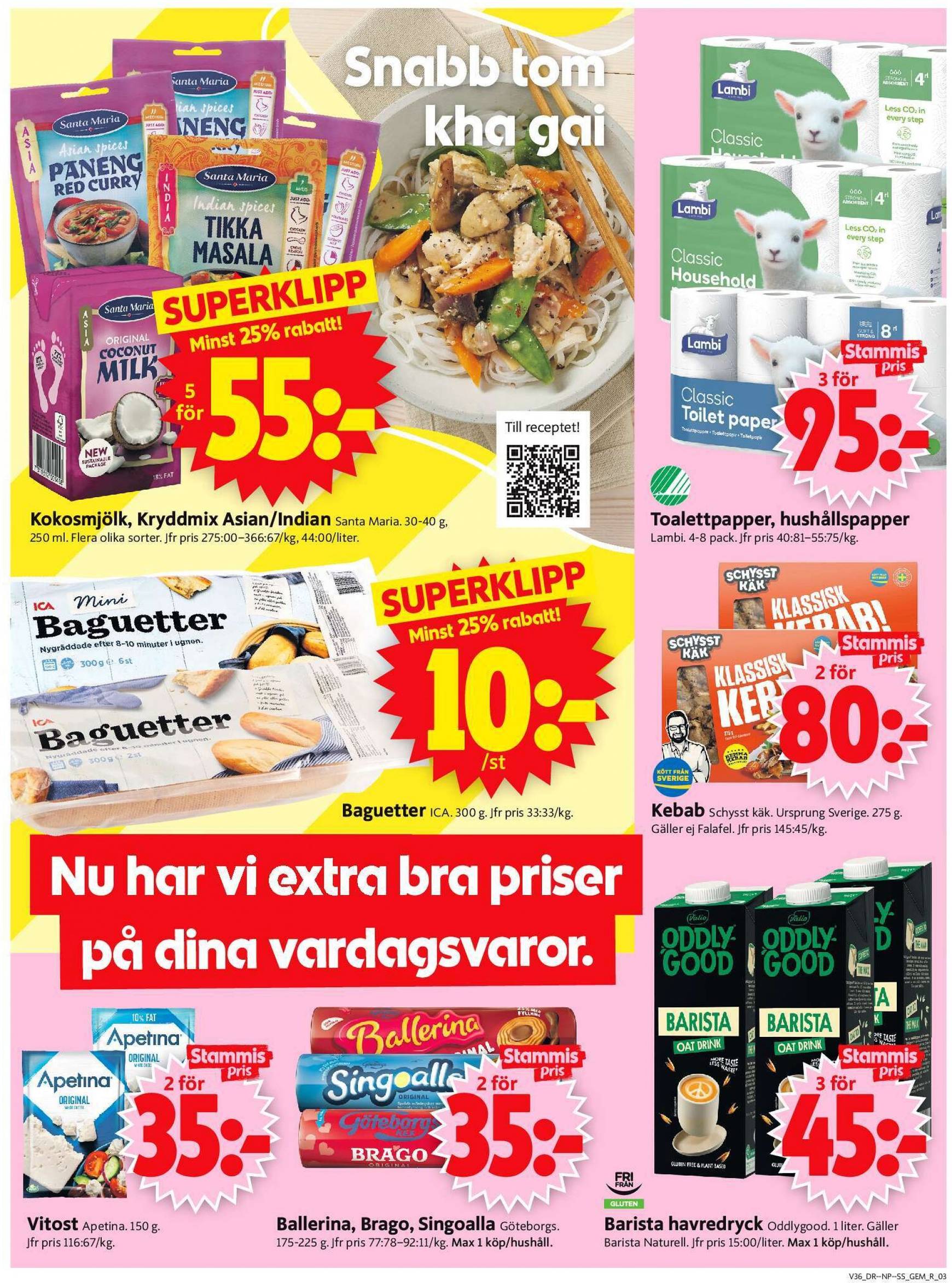 ica-supermarket - ICA Supermarket-reklambladet giltigt från 02.09. - 08.09. - page: 3