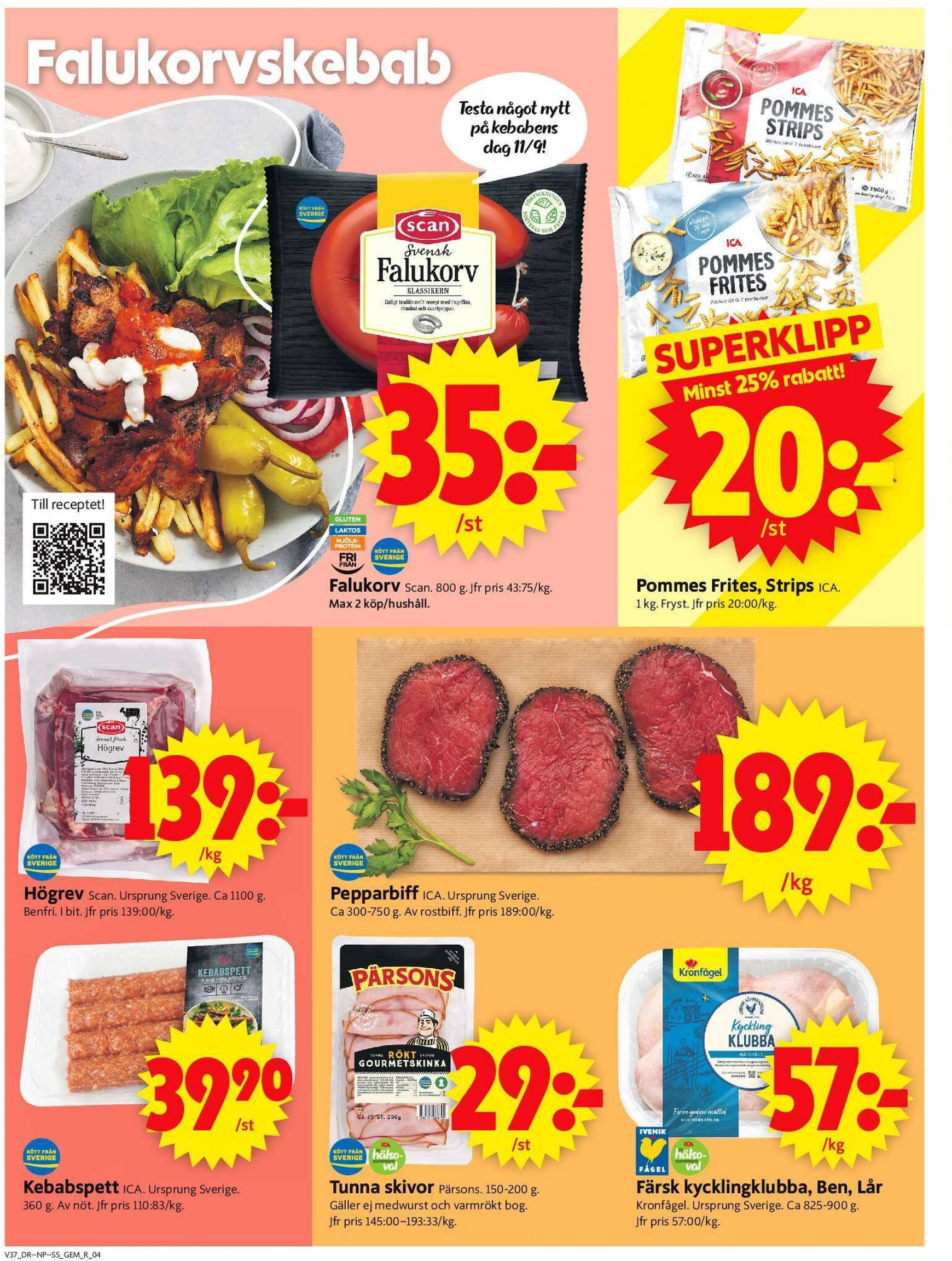 ica-supermarket - ICA Supermarket-reklambladet giltigt från 09.09. - 15.09. - page: 4