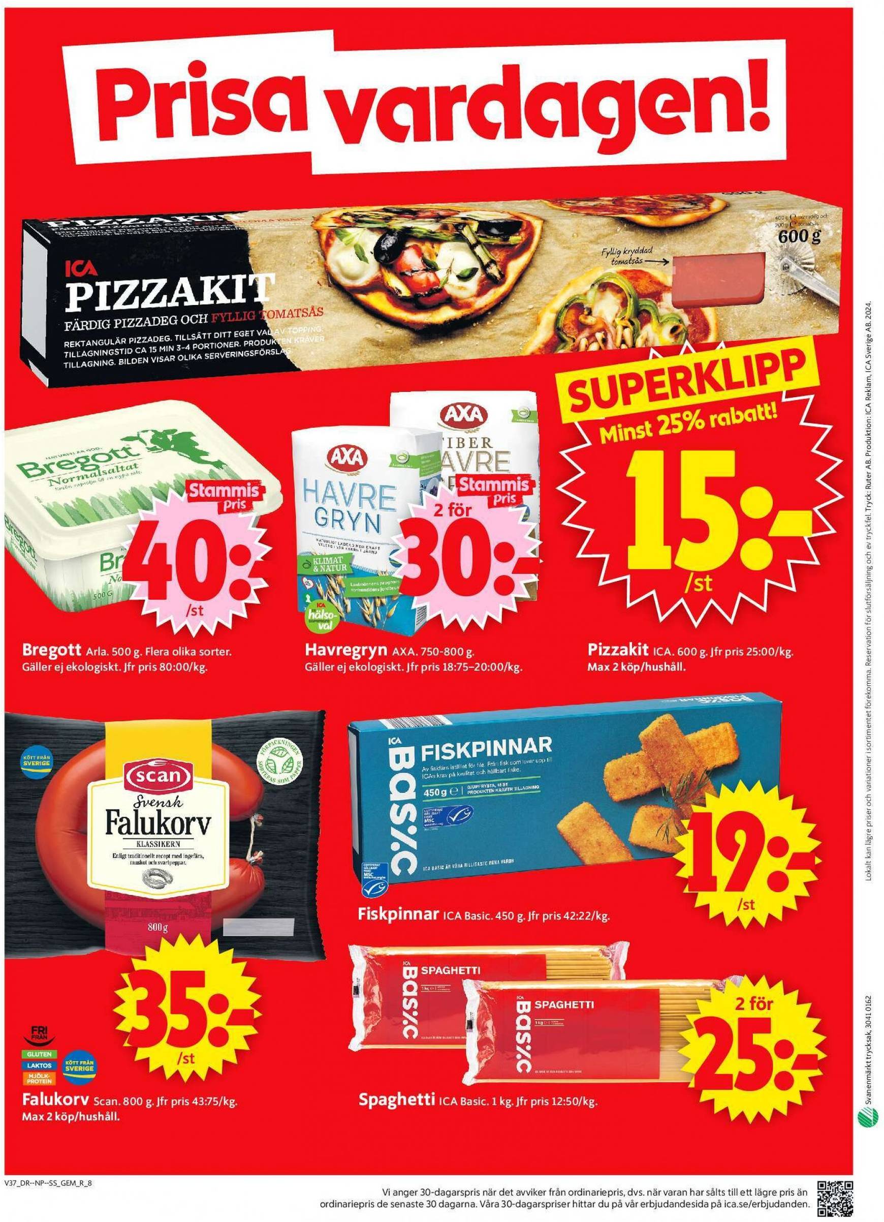 ica-supermarket - ICA Supermarket-reklambladet giltigt från 09.09. - 15.09. - page: 10