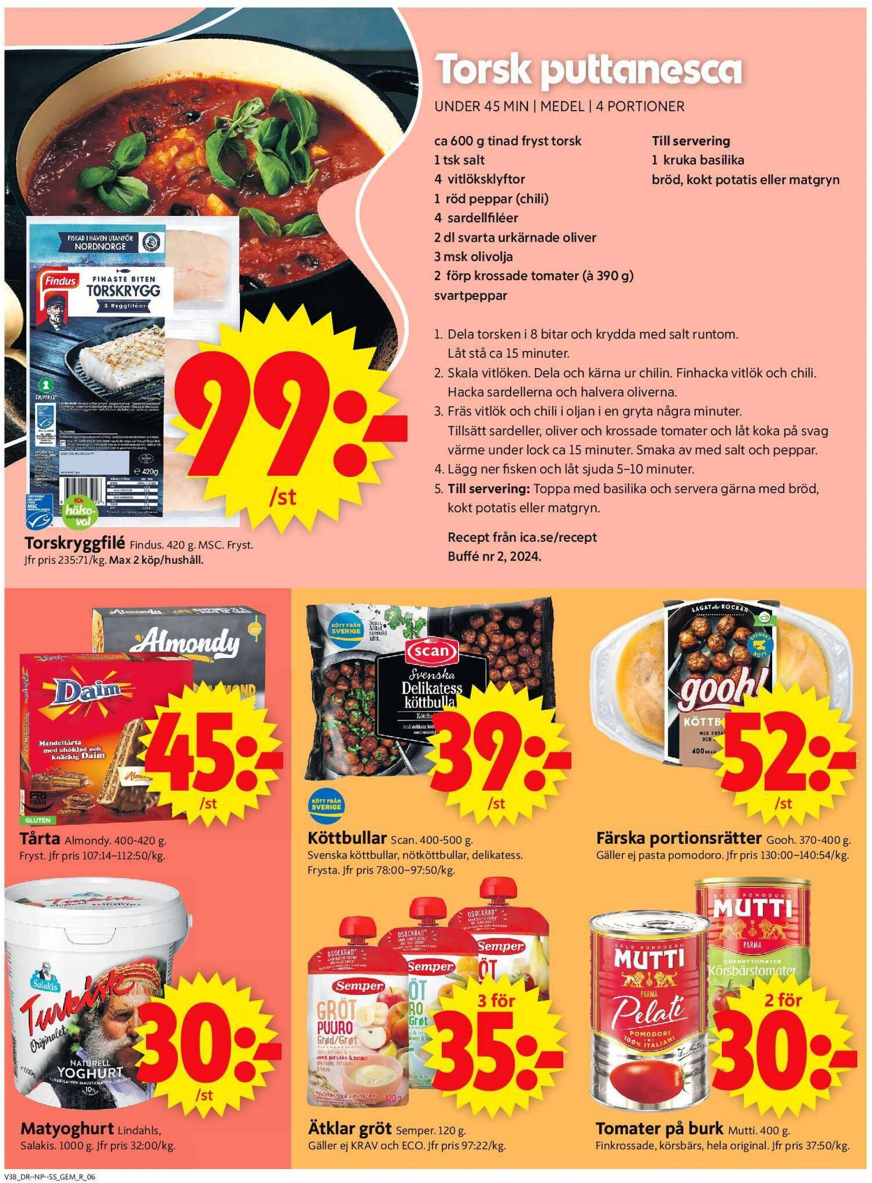 ica-supermarket - ICA Supermarket-reklambladet giltigt från 16.09. - 22.09. - page: 8