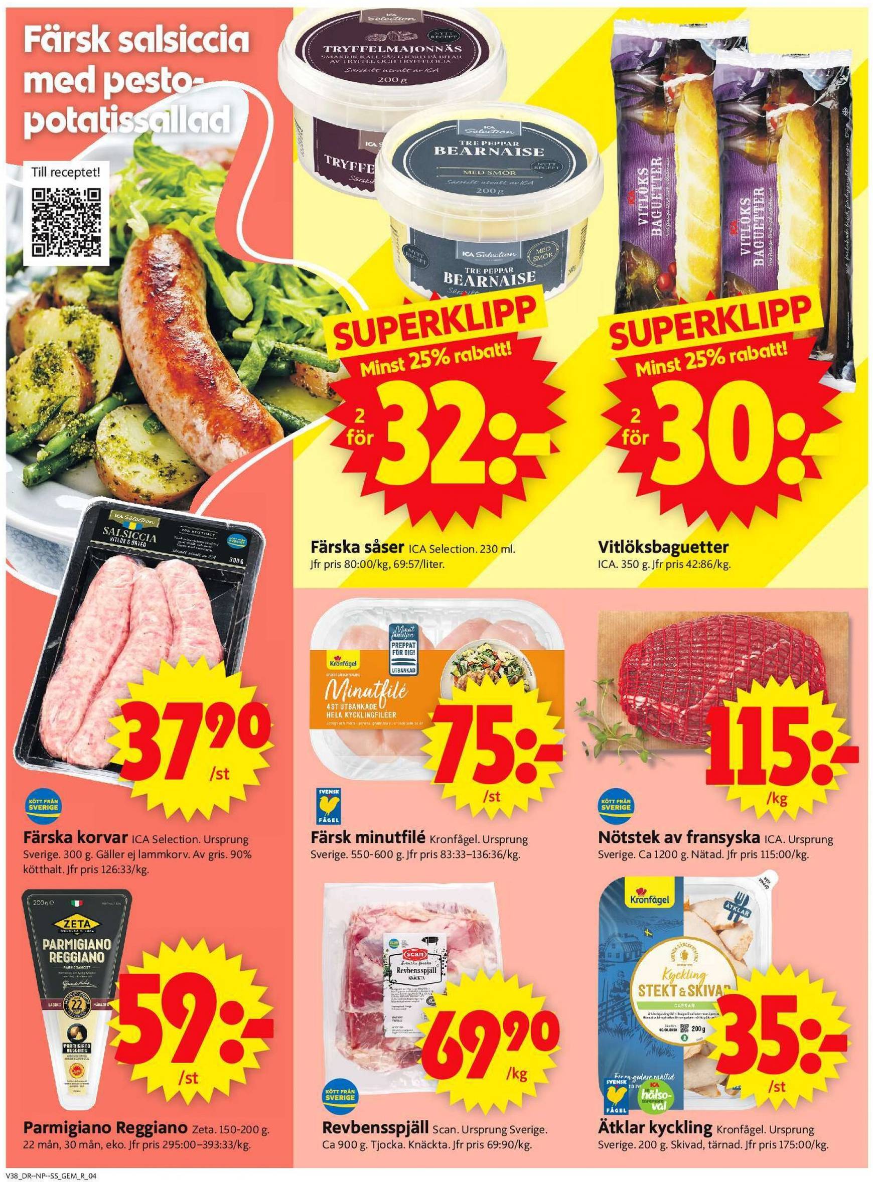 ica-supermarket - ICA Supermarket-reklambladet giltigt från 16.09. - 22.09. - page: 4